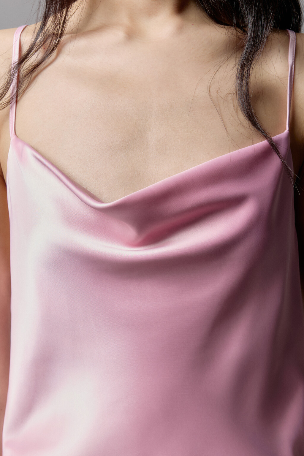 Платье-комбинация MAYA миди атласное - цвет розовый - 8