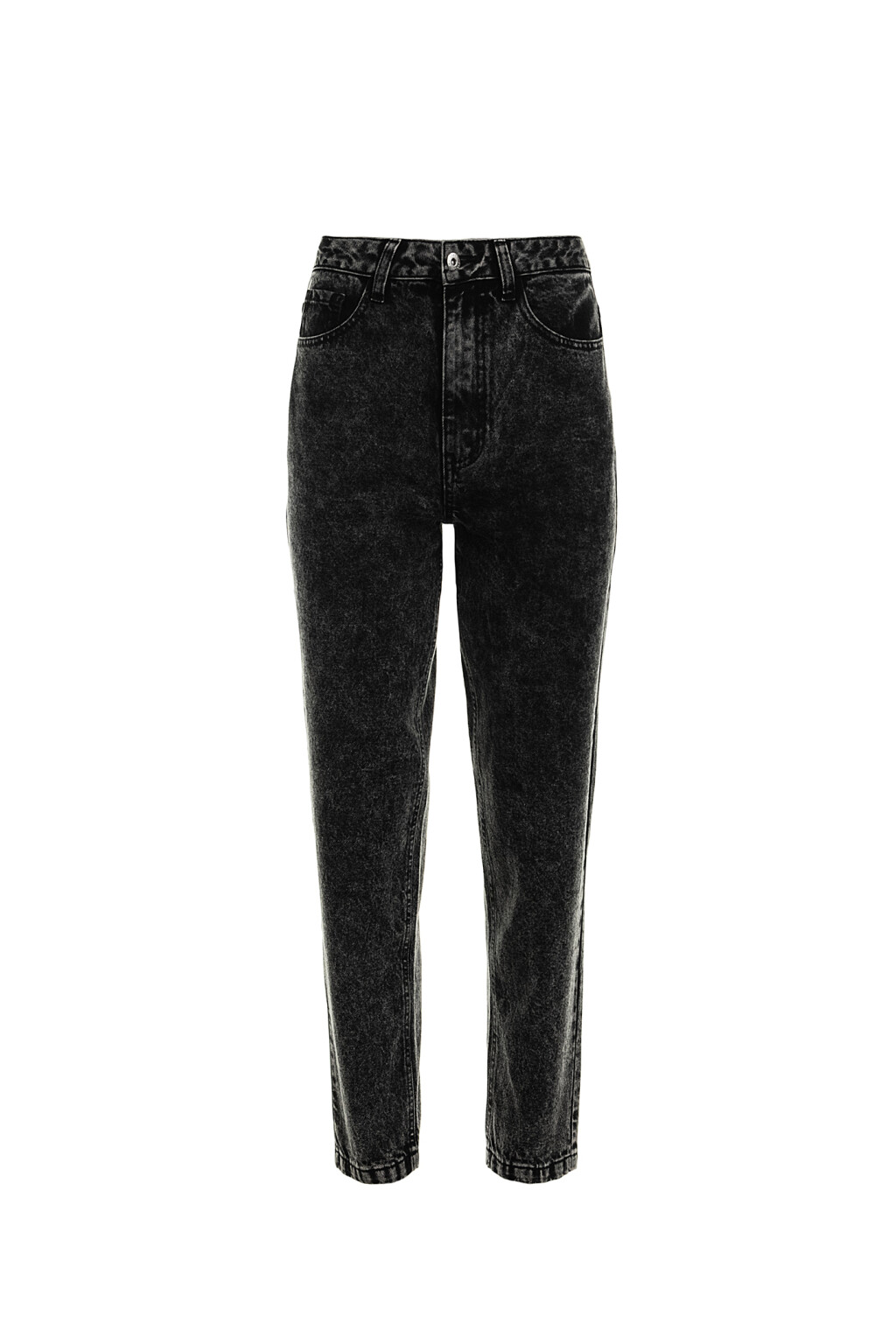 Джинсы mom базовые - цвет серый - 6