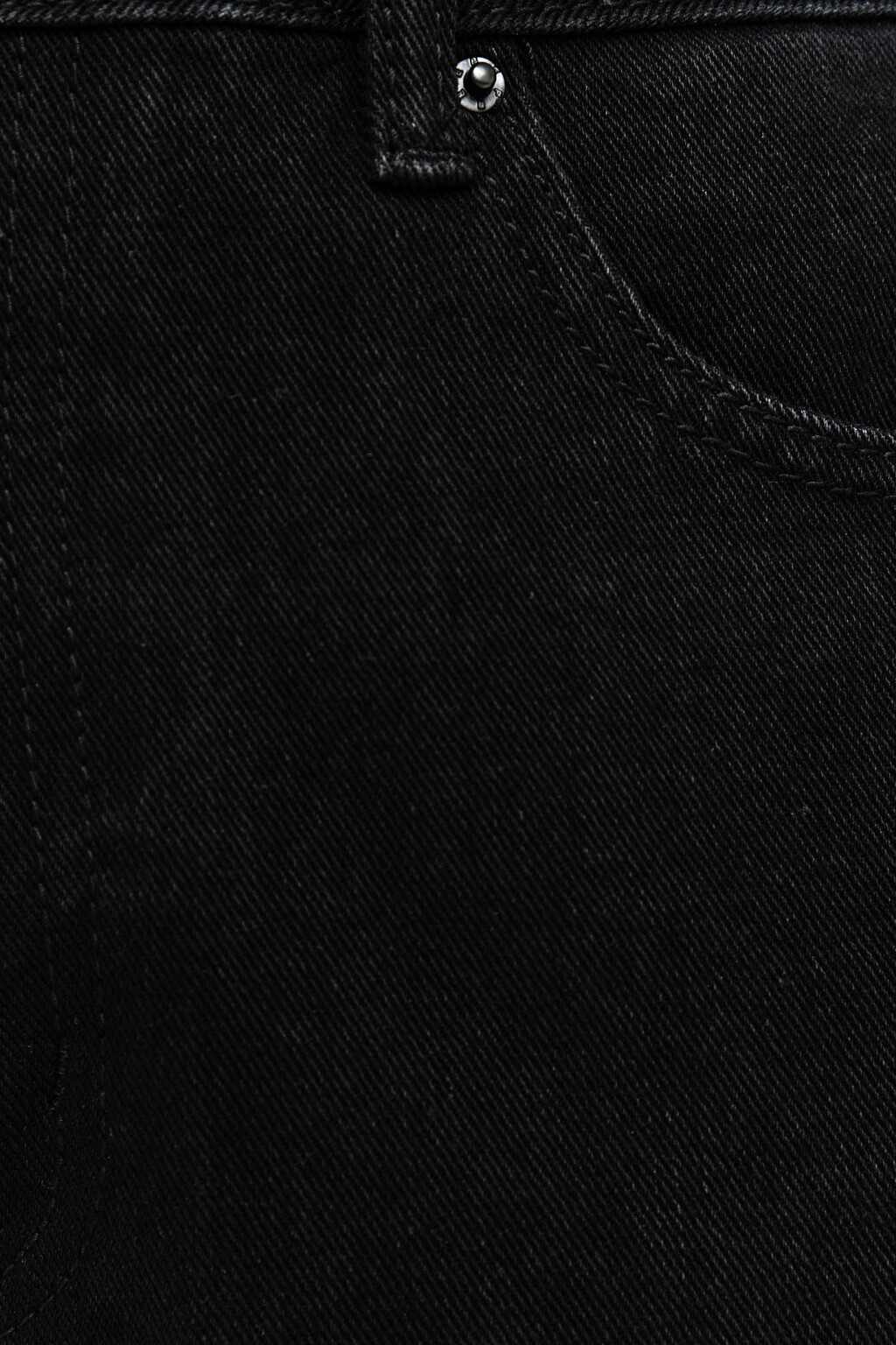 Джинсы mom с высокой посадкой - цвет черный - 3