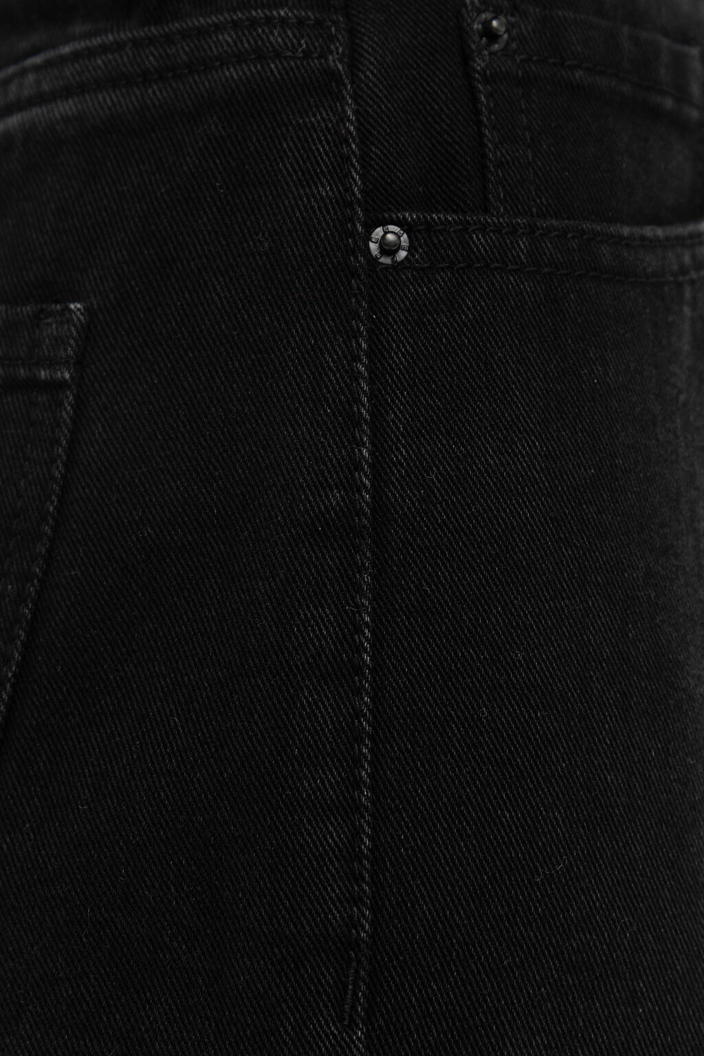 Джинсы mom с высокой посадкой - цвет черный - 8
