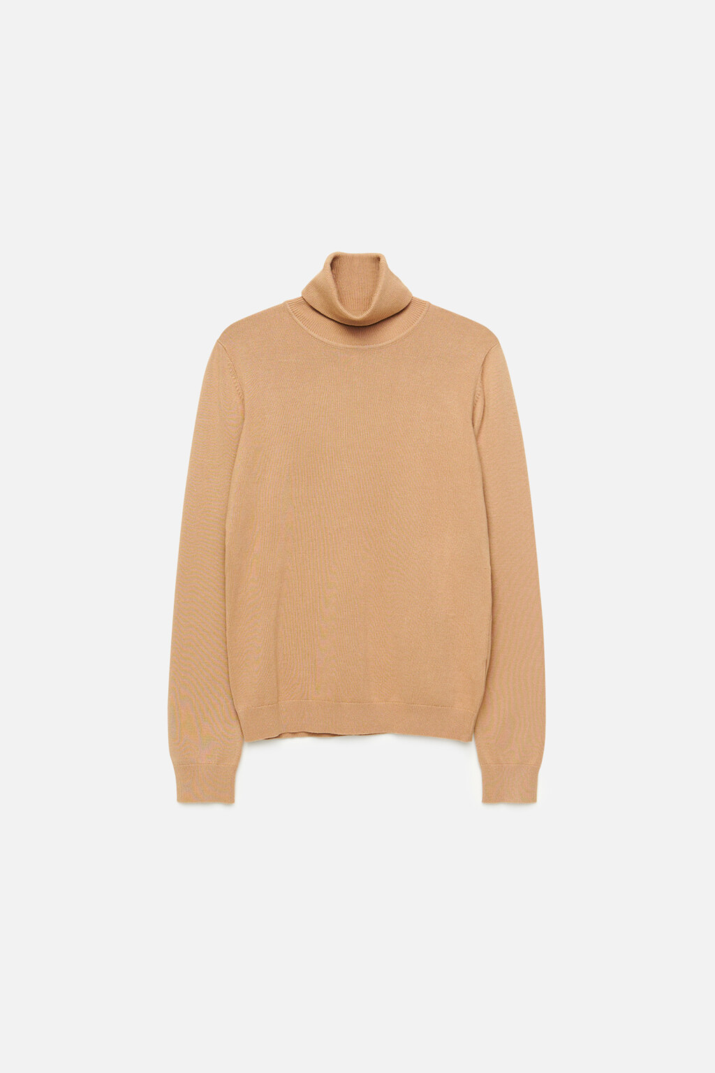 Водолазка MONIKA вискозная тонкой вязки - цвет бежевый - 7