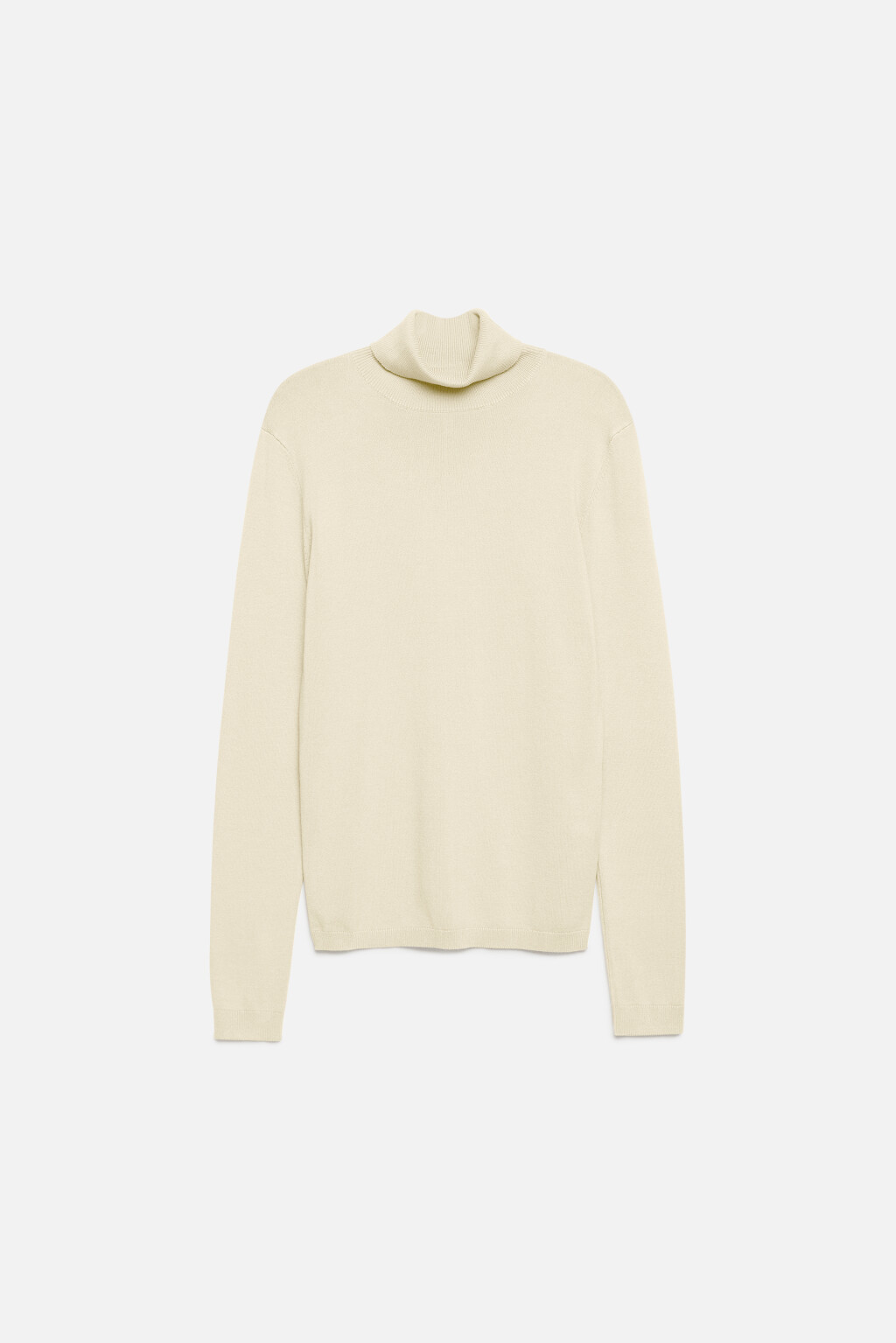 Водолазка MONIKA вискозная тонкой вязки - цвет бежевый - 8