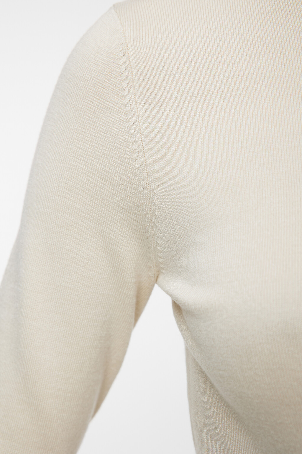 Водолазка MONIKA вискозная тонкой вязки - цвет бежевый - 7