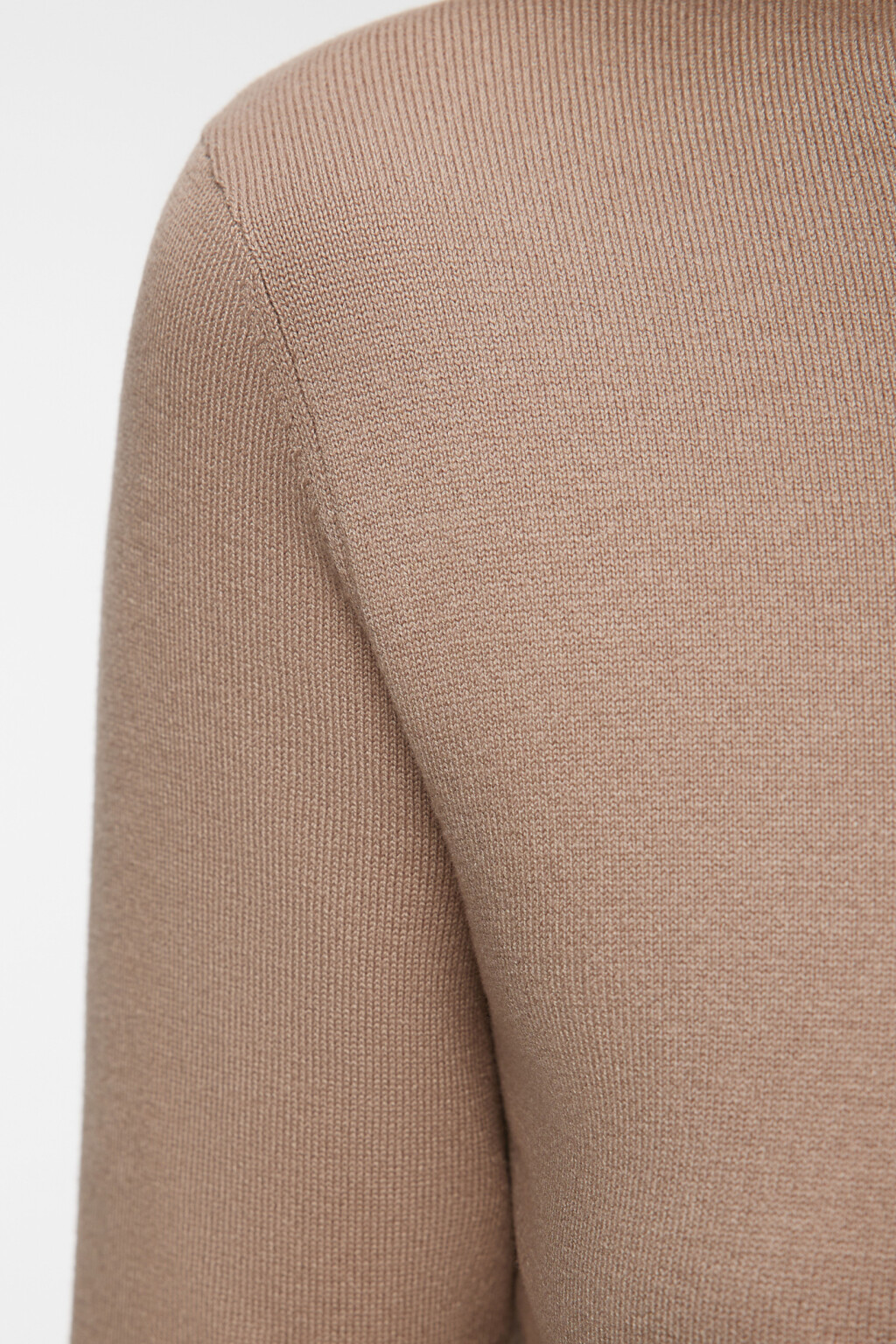 Водолазка MONIKA вискозная тонкой вязки - цвет бежевый - 6