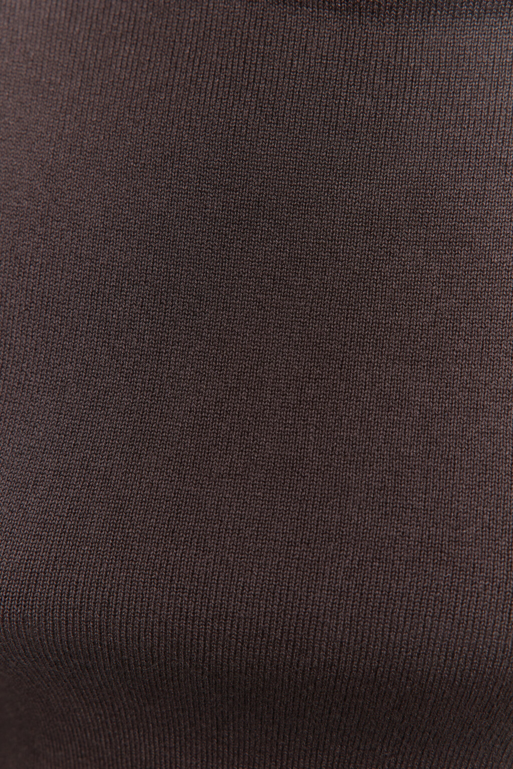 Водолазка MONIKA вискозная тонкой вязки - цвет коричневый - 6