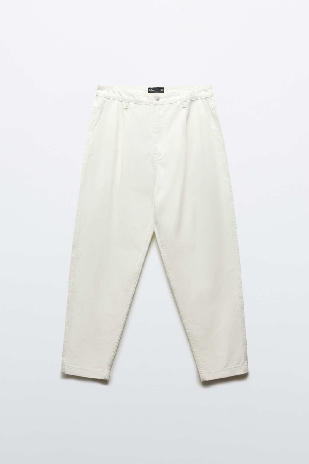 Джинсы-баллон со средней посадкой - цвет белый - 7