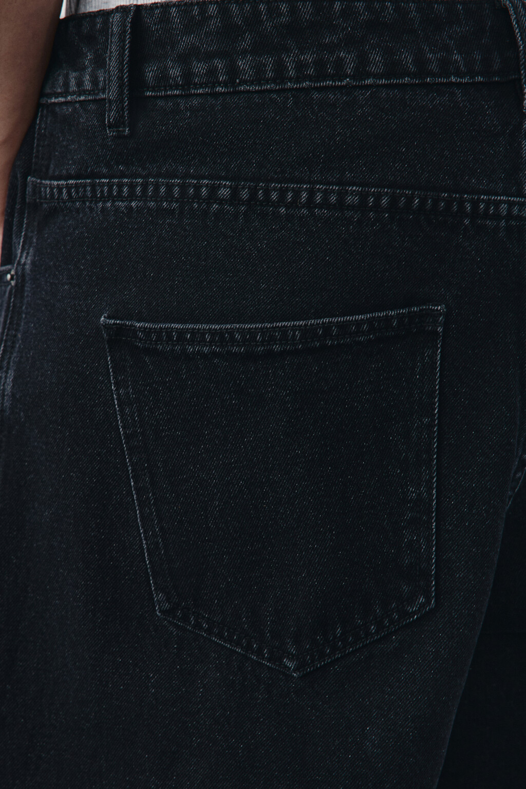 брюки джинсовые мужские - цвет черный - 7