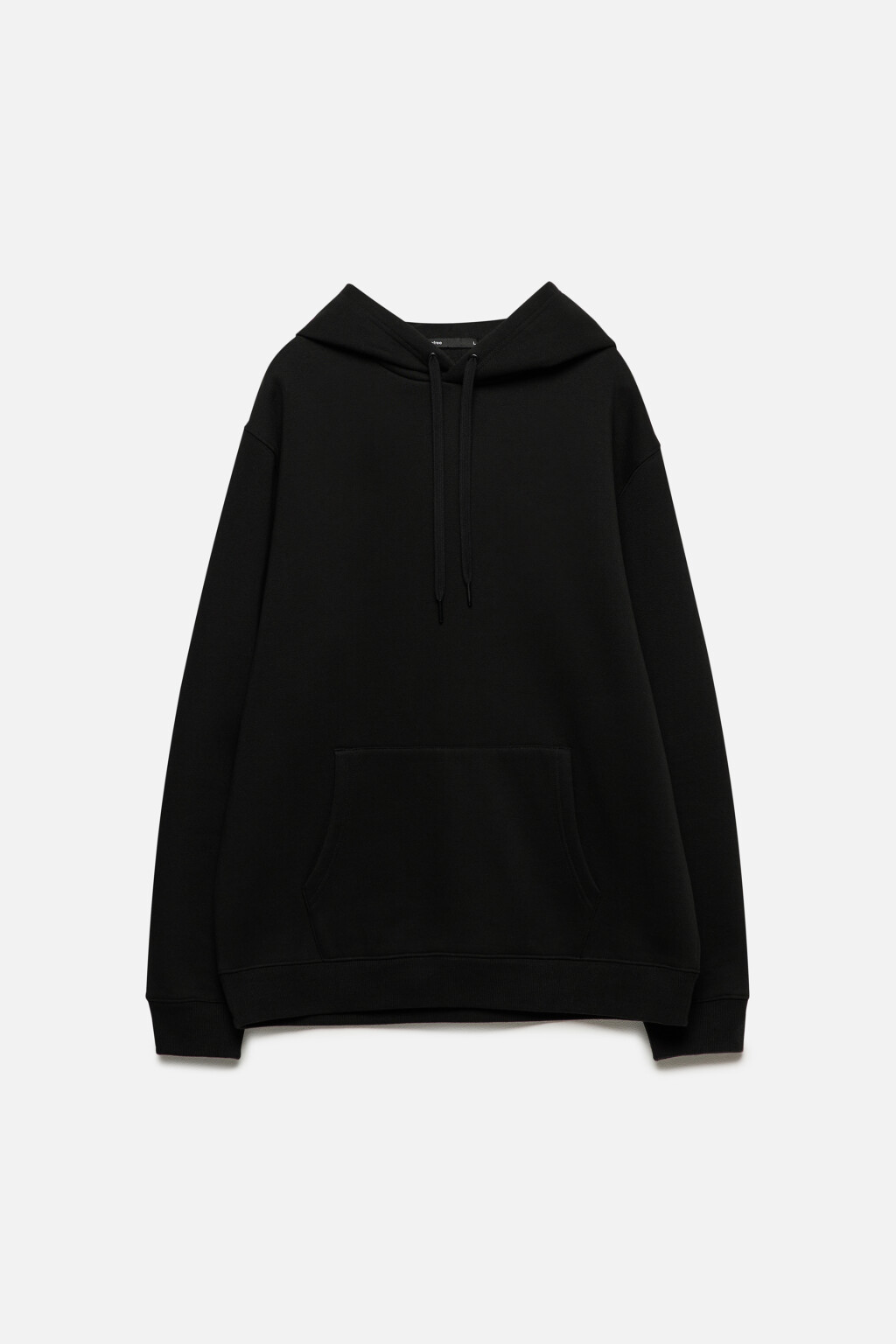 Худи базовая утепленная с капюшоном - цвет черный - 8