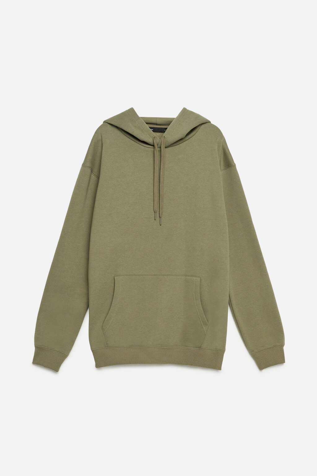 Худи базовая утепленная с капюшоном - цвет зеленый - 9