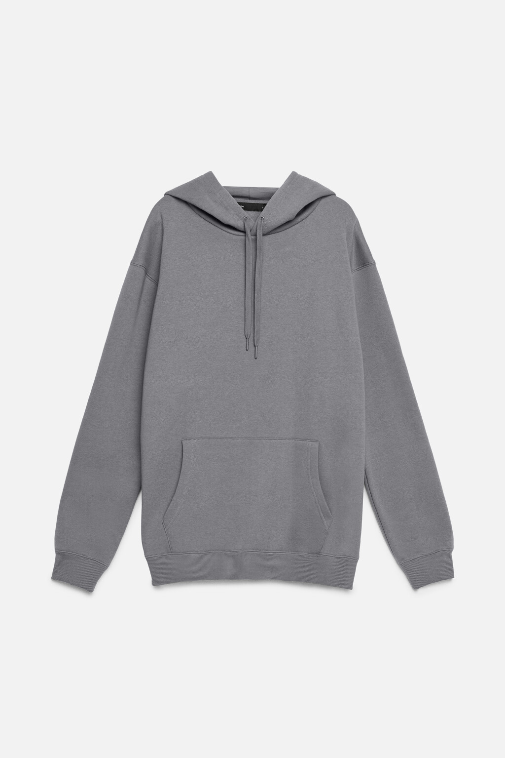 Худи базовая утепленная с капюшоном - цвет серый - 9