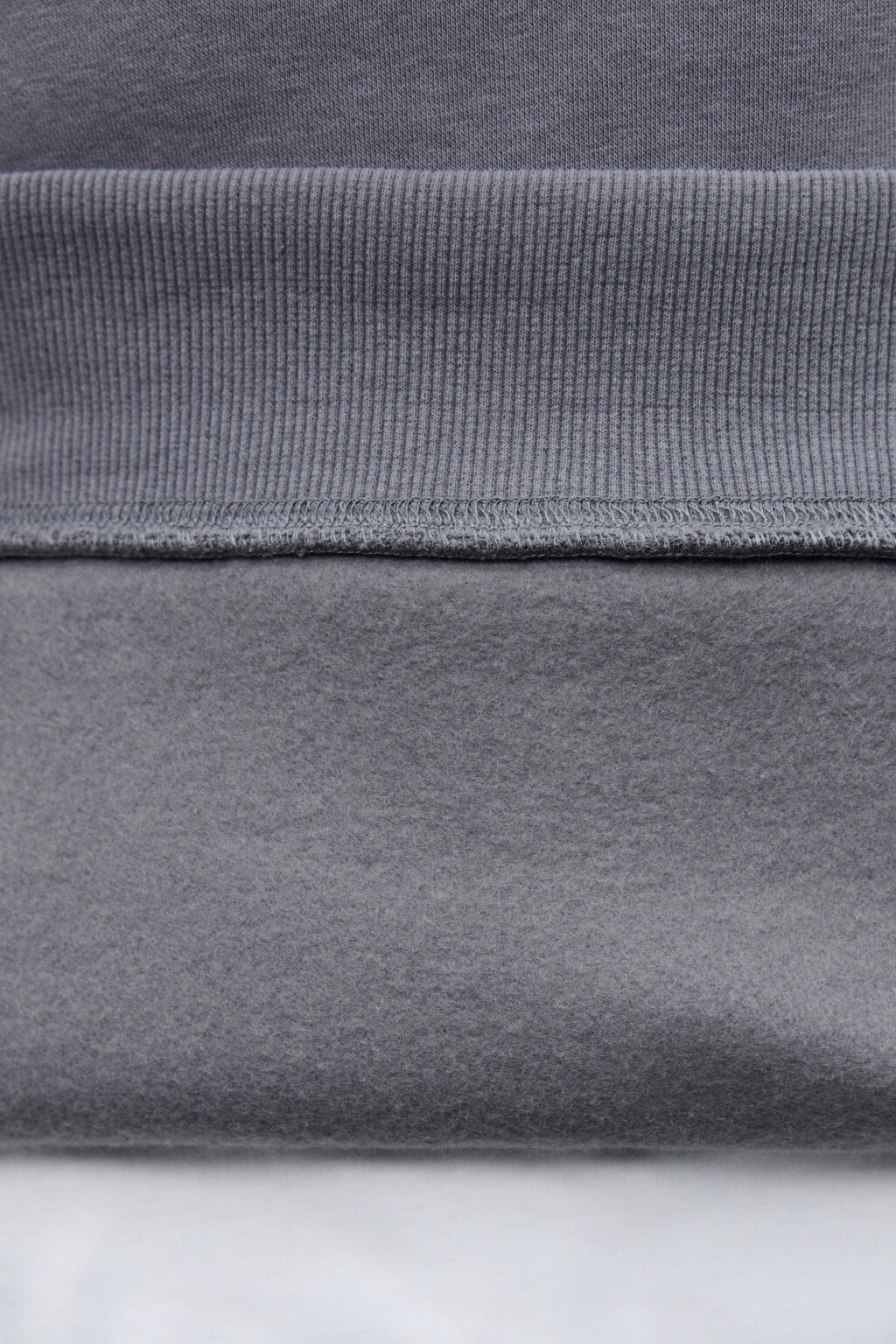 Худи утепленная с капюшоном - цвет серый - 8