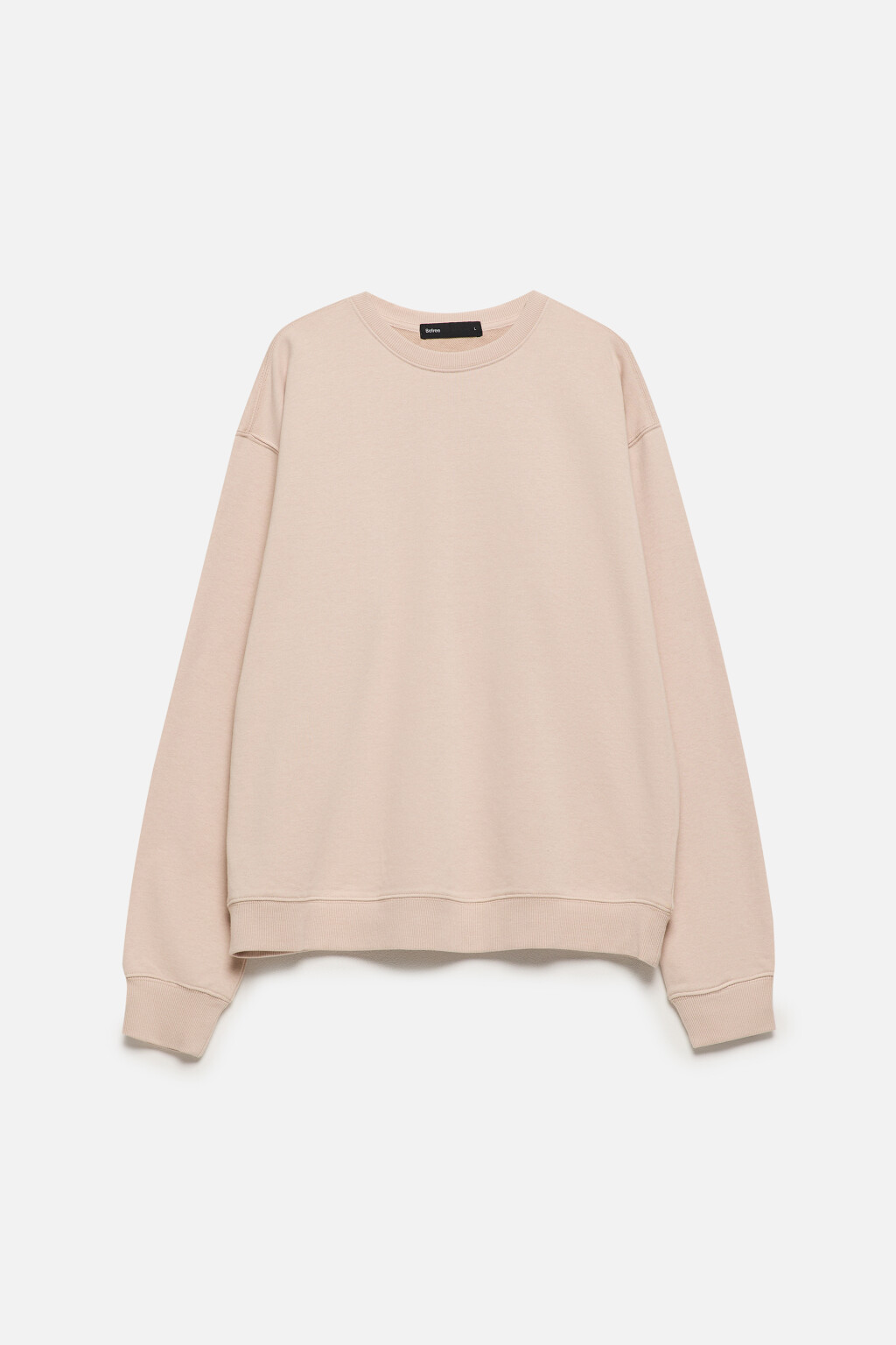 Свитшот oversize базовый из футера - цвет коричневый - 7