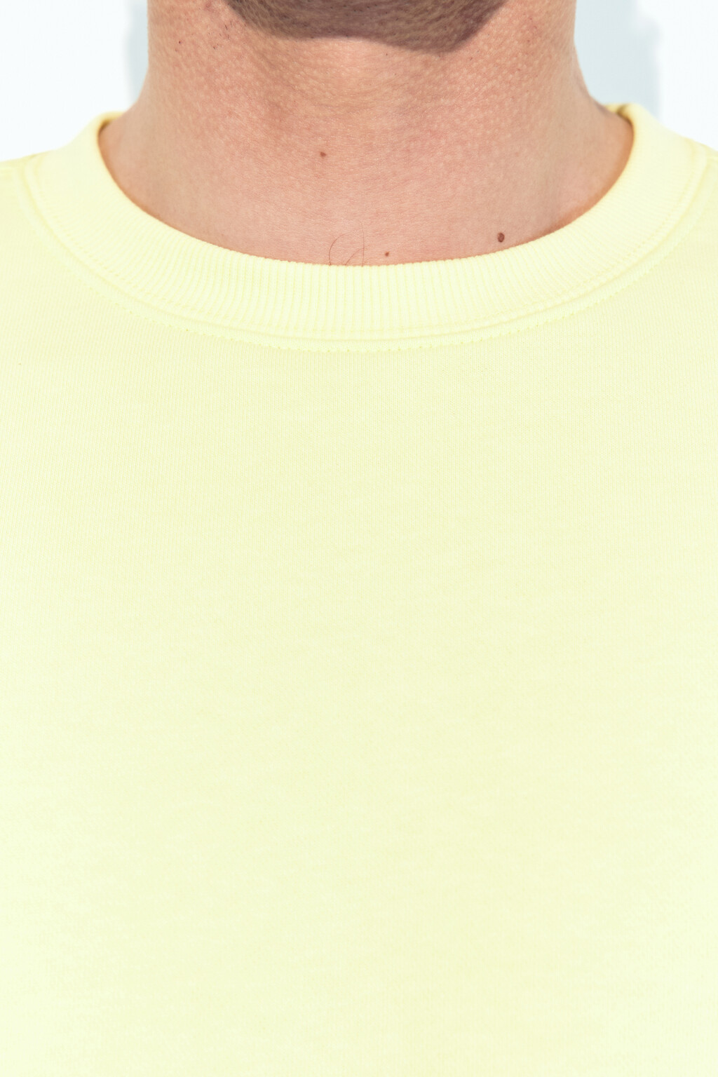 Свитшот oversize базовый из футера - цвет зеленый - 6