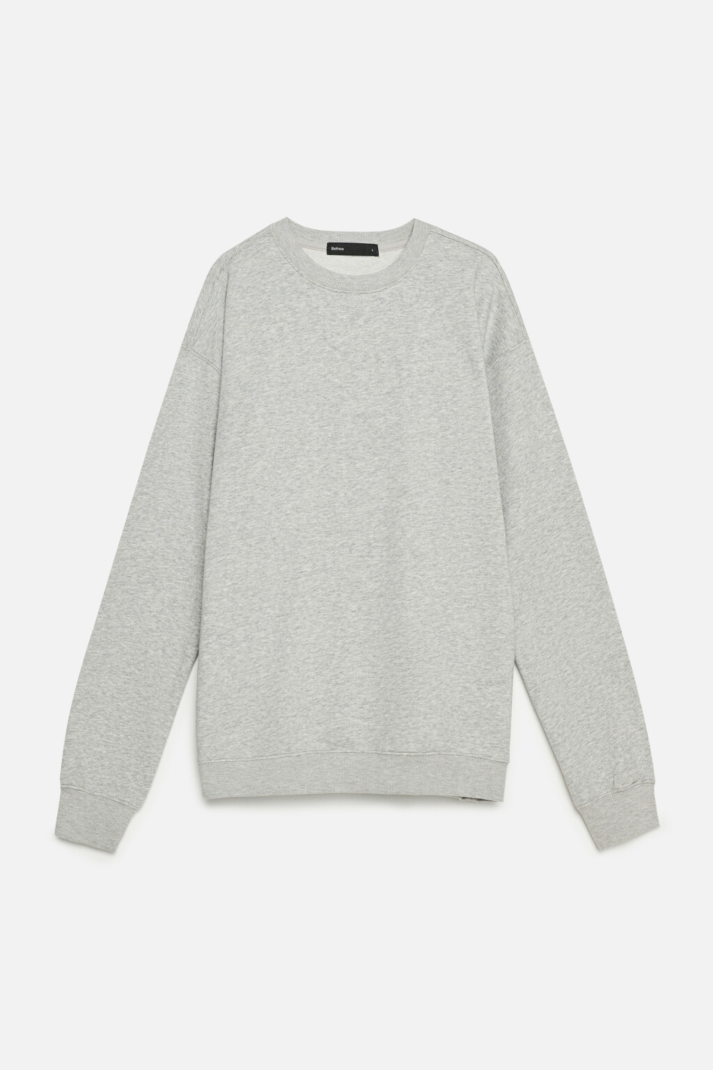 Свитшот oversize базовый из футера - цвет серый - 9