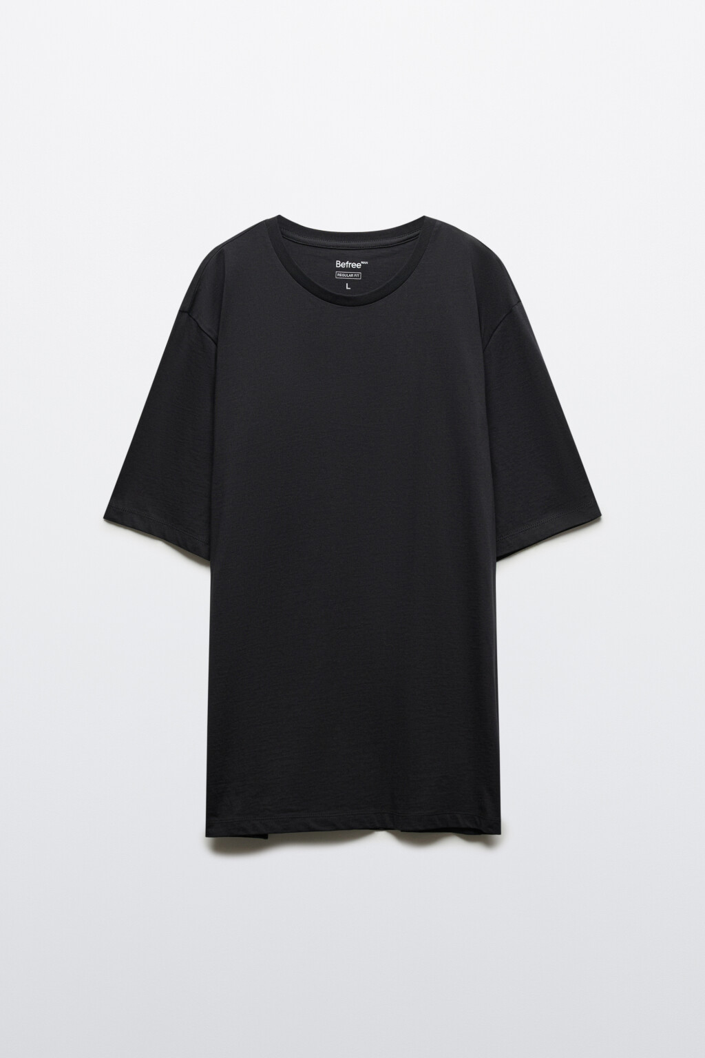 Футболка базовая из хлопка - цвет черный - 7