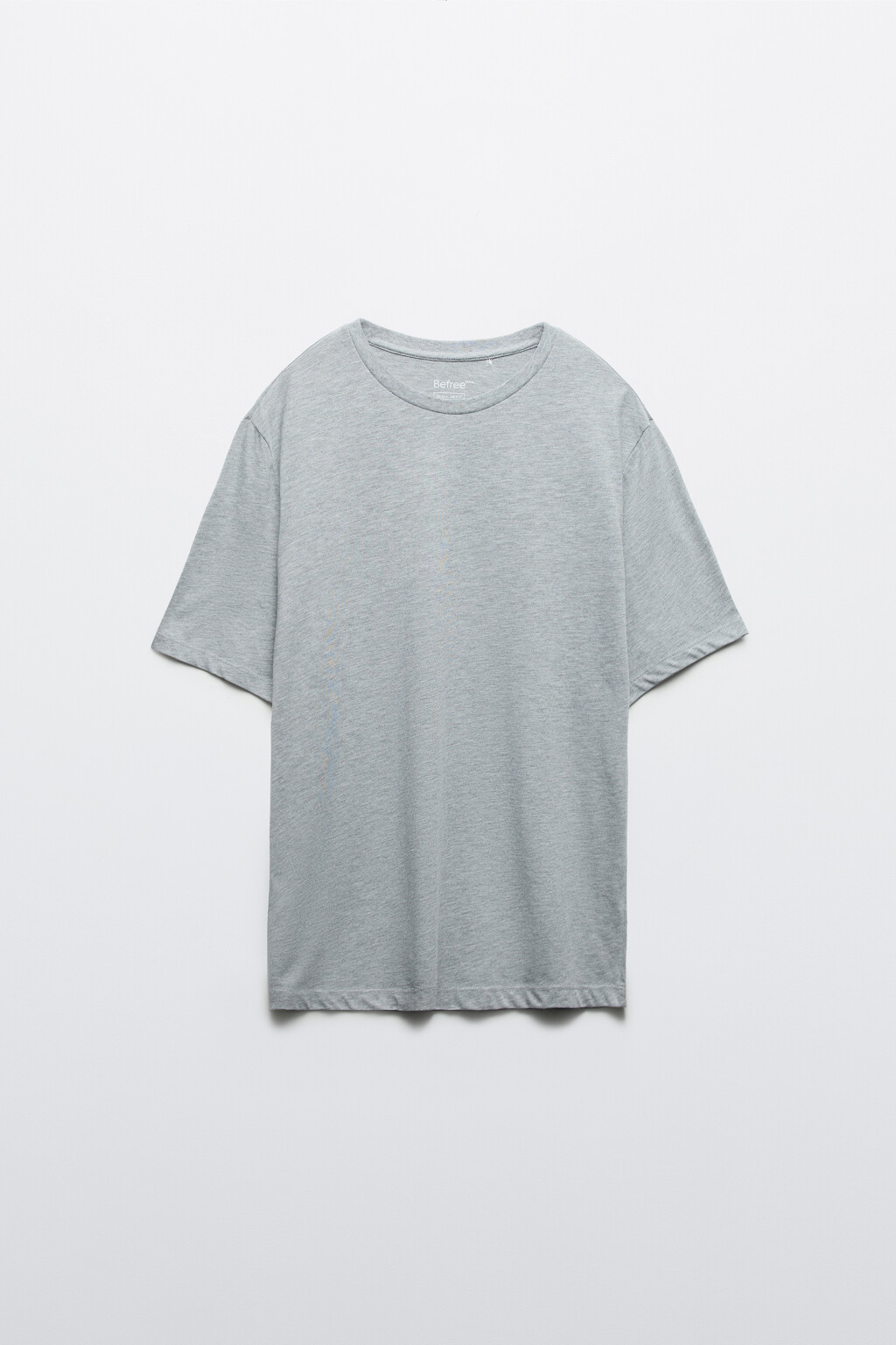 Футболка базовая из хлопка - цвет серый - 8