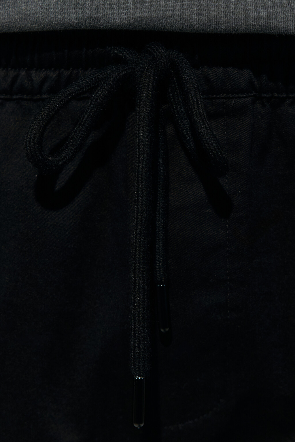 Брюки-джоггеры хлопковые базовые - цвет черный - 6