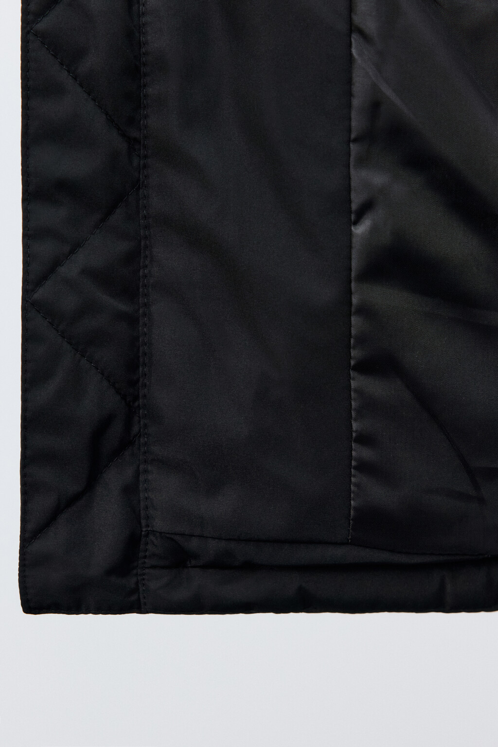 Куртка стеганая с воротником-стойкой - цвет черный - 8