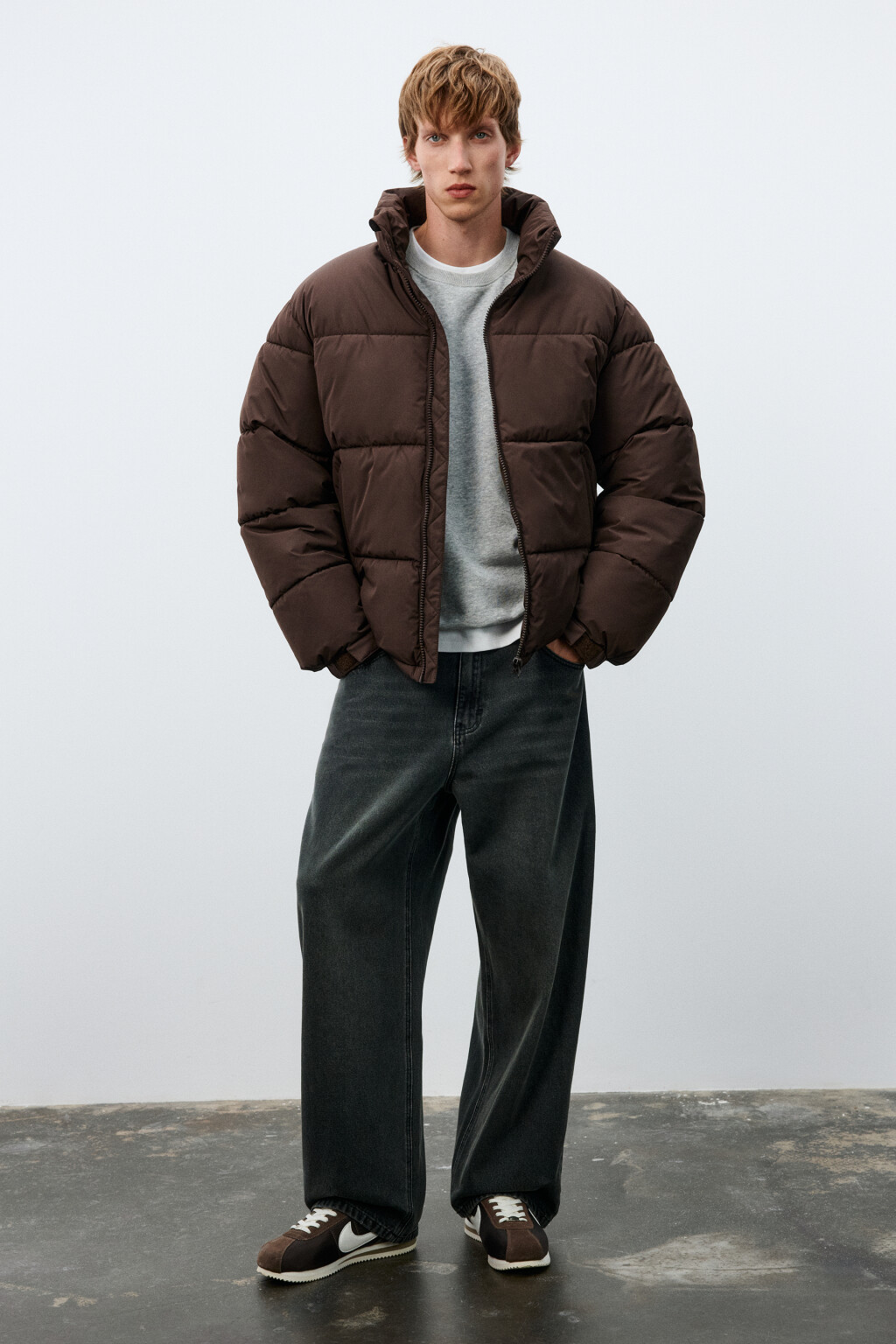 Куртка стеганая с воротником-стойкой - цвет красный - 5