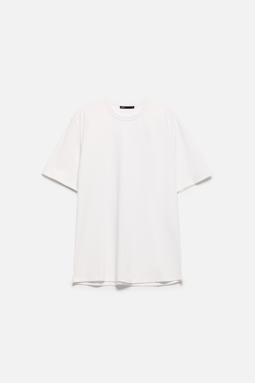 Футболка хлопковая базовая - цвет белый - 8