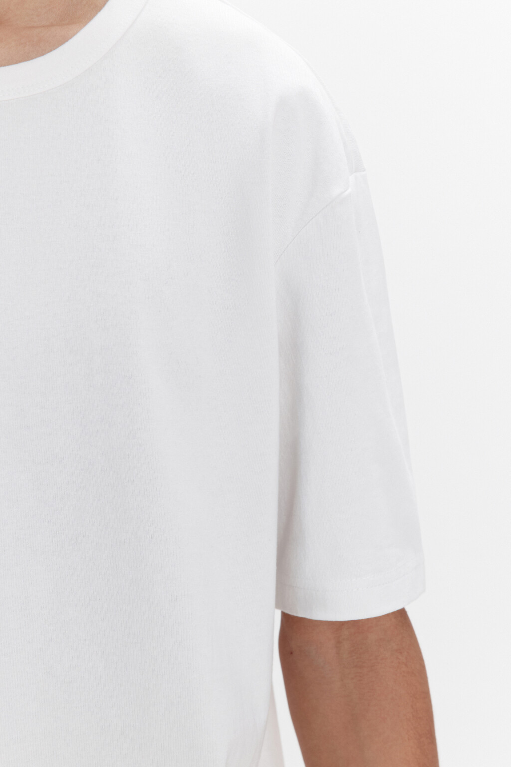 Футболка regular fit базовая из хлопка - цвет белый - 7