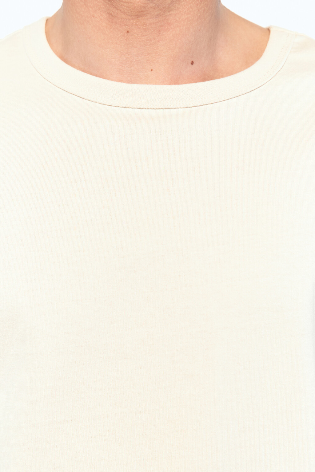 Футболка хлопковая однотонная - цвет коричневый - 6