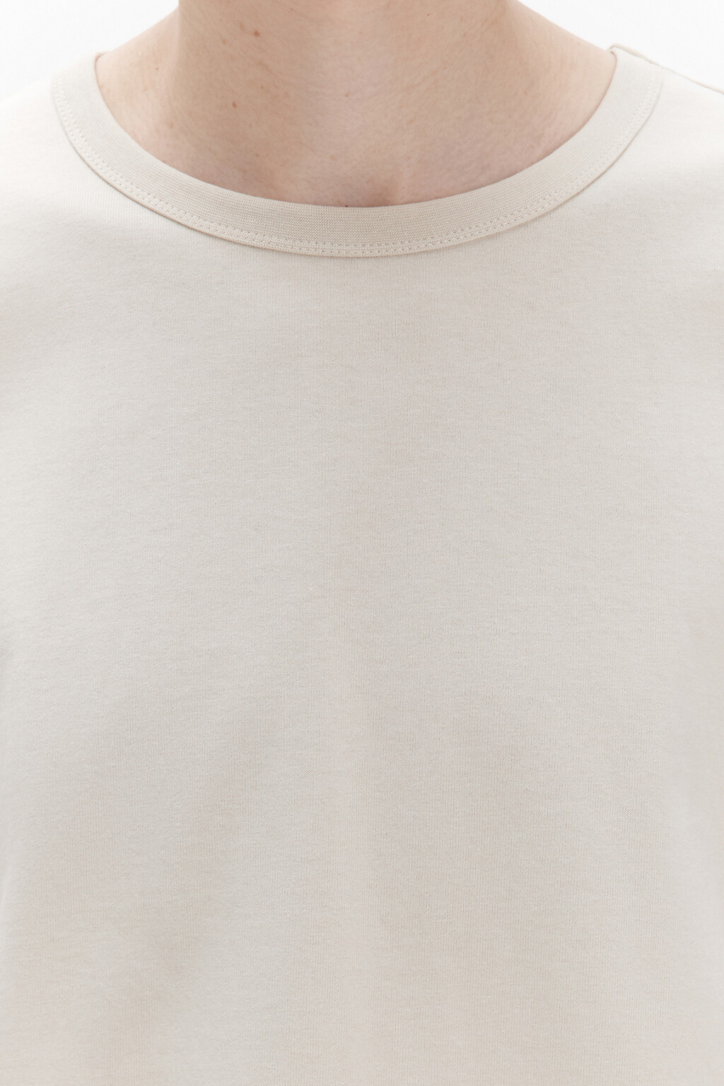 Футболка прямая базовая из хлопка - цвет коричневый - 5