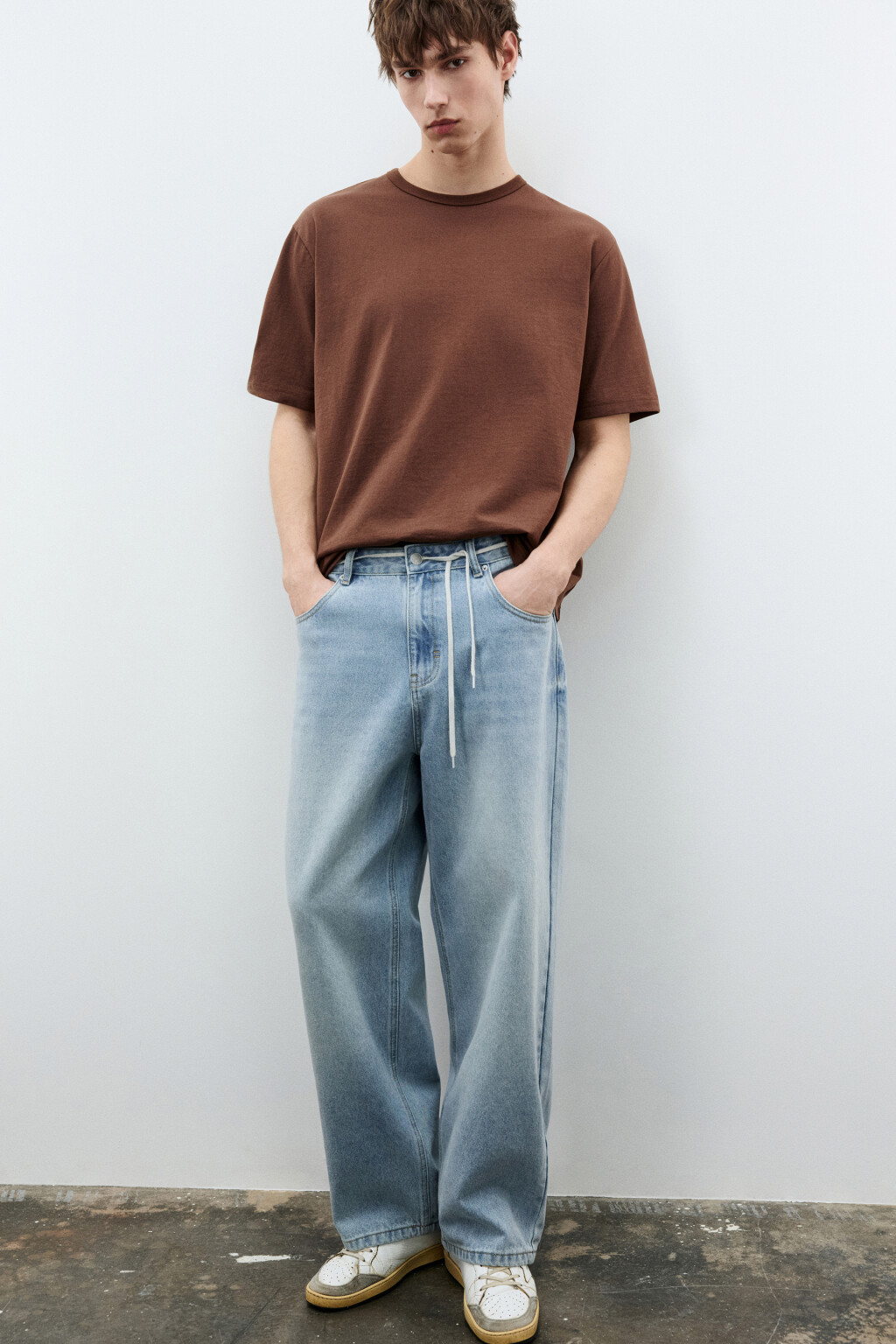 Футболка хлопковая базовая - цвет красный - 1