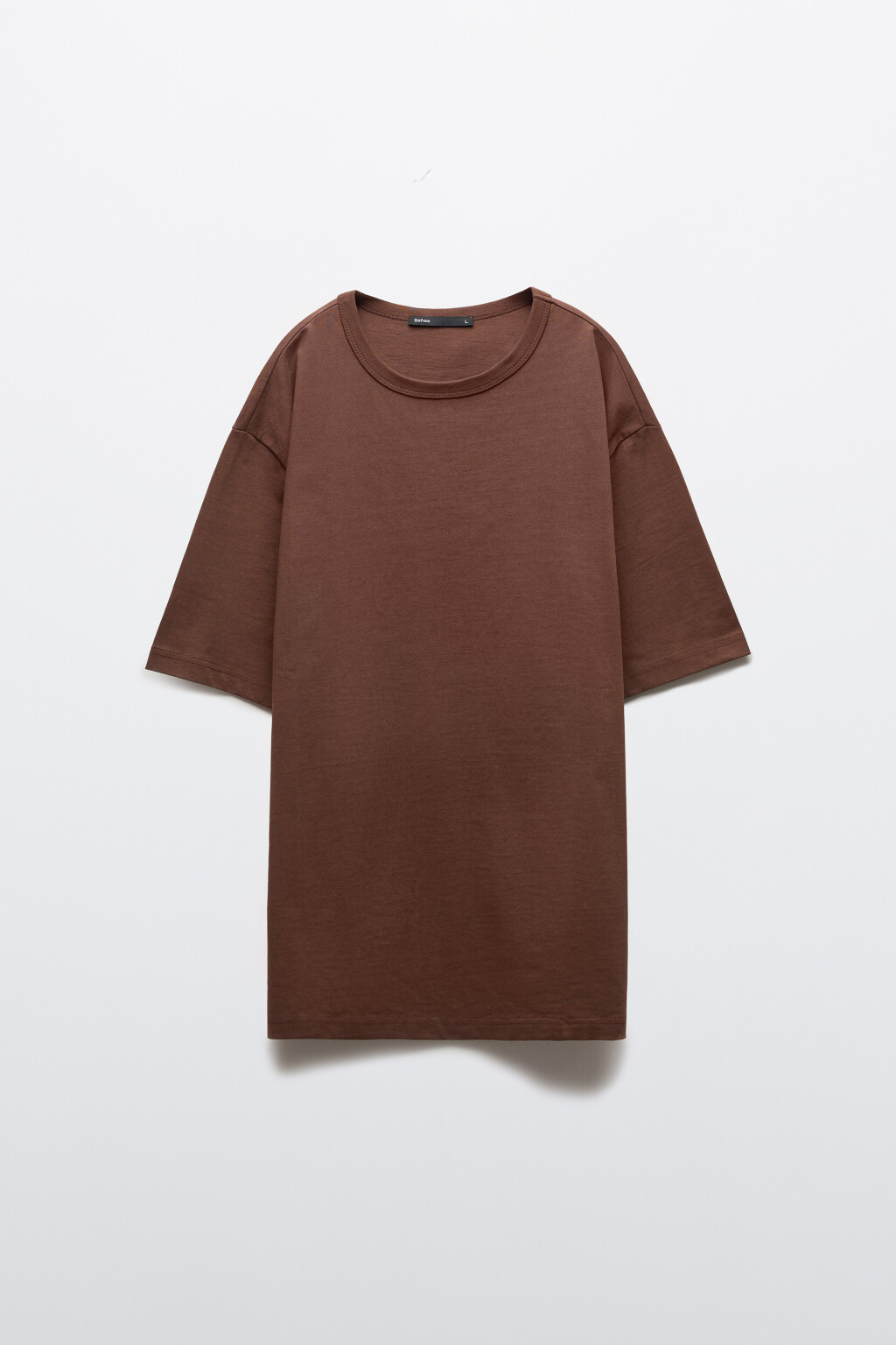 Футболка хлопковая базовая - цвет красный - 1