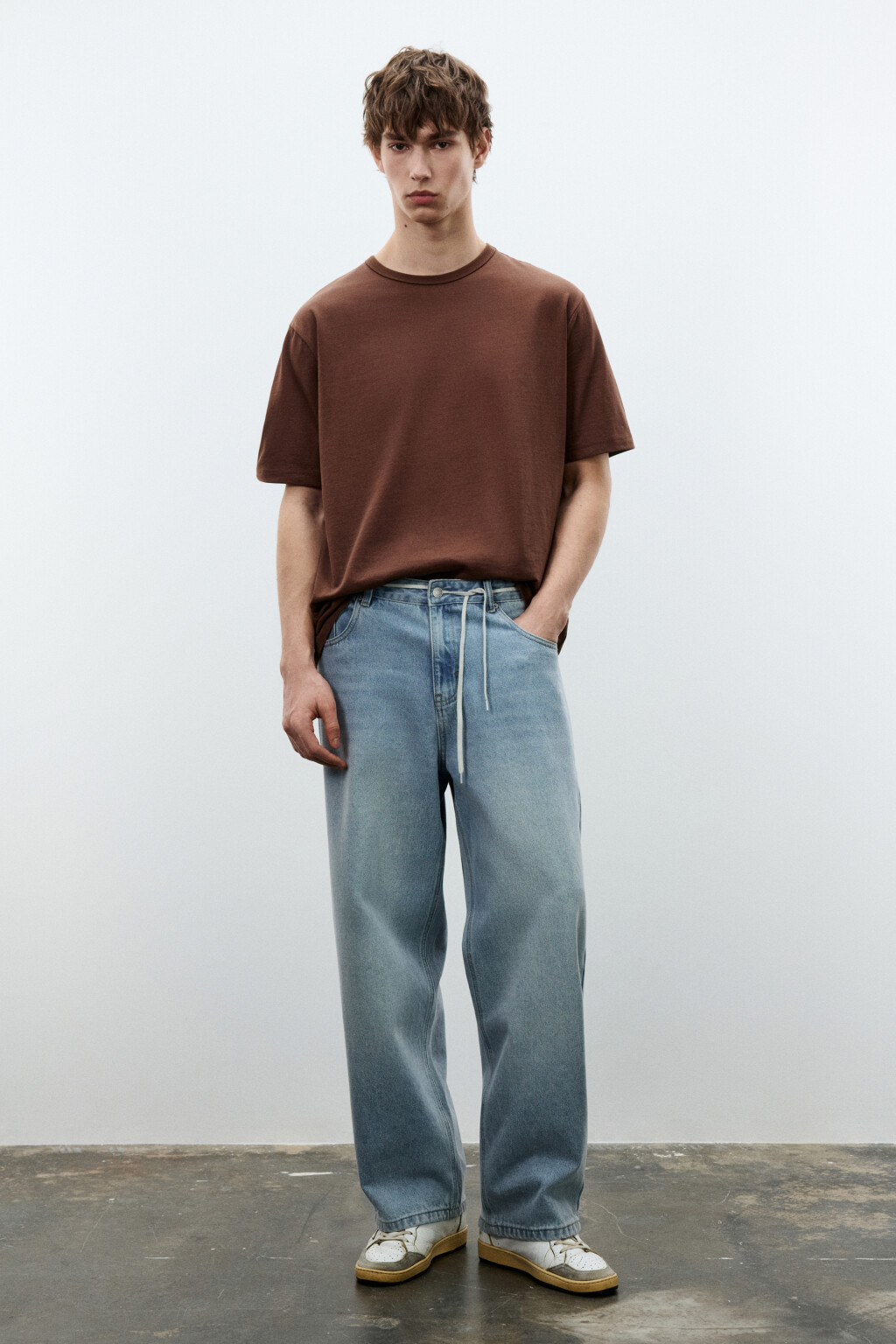 Футболка хлопковая базовая - цвет красный - 4