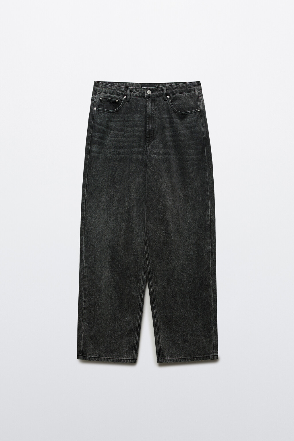 Джинсы skater fit широкие - цвет серый - 7