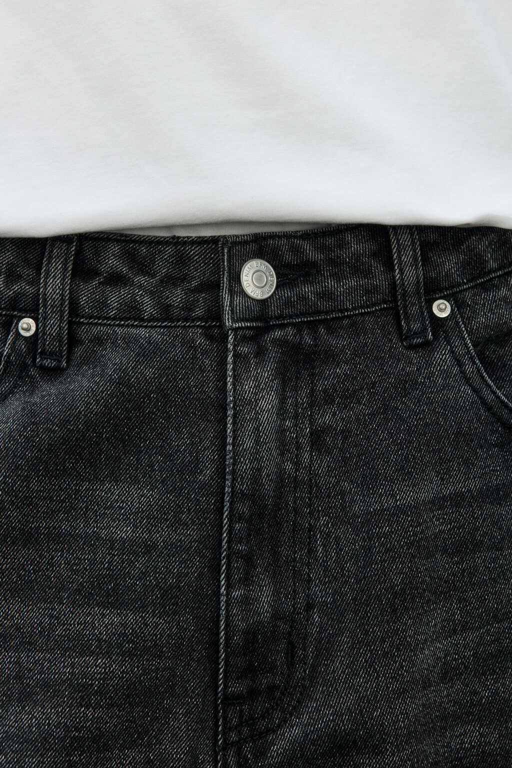 Джинсы skater fit широкие - цвет серый - 5