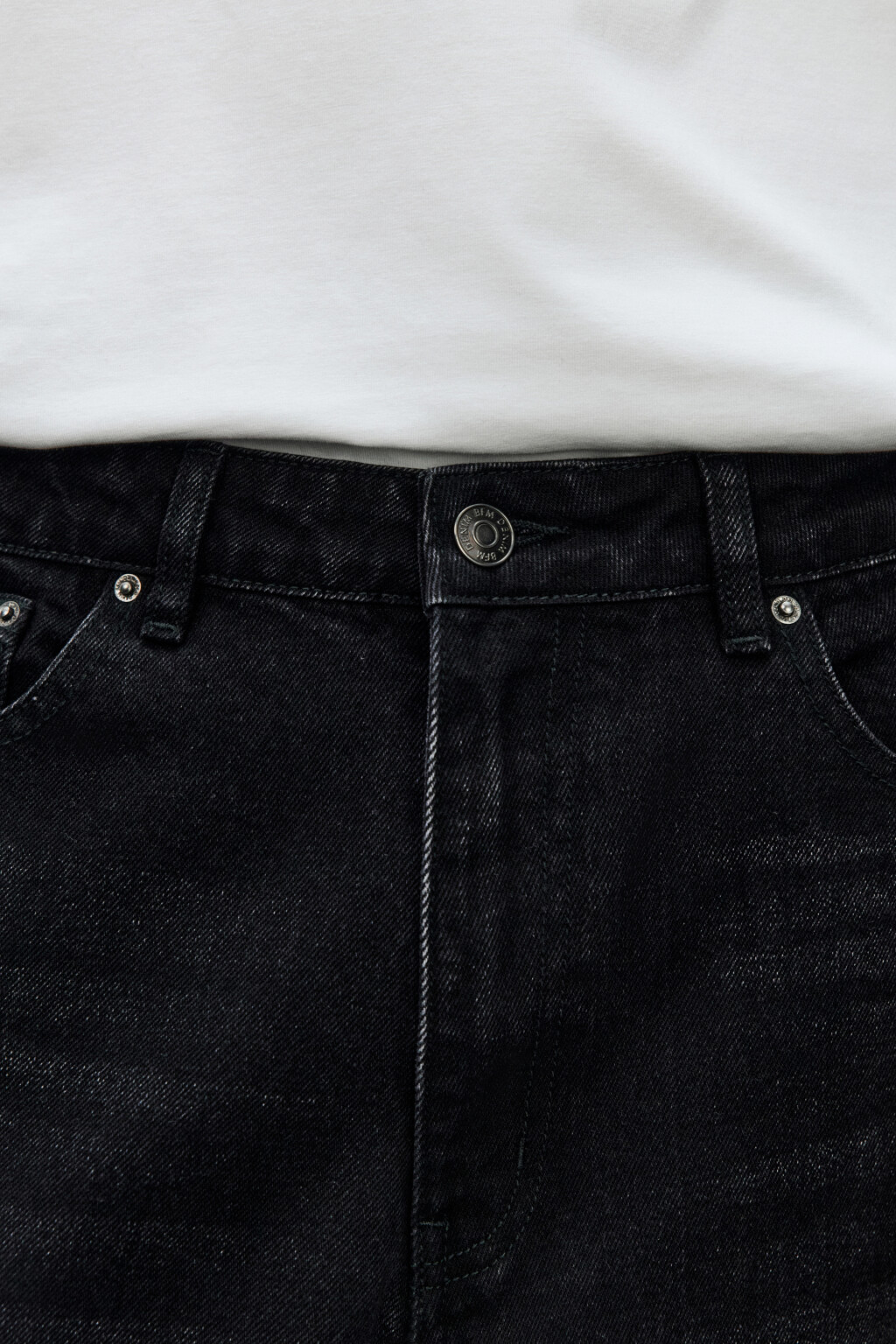 Джинсы skater fit широкие - цвет черный - 6