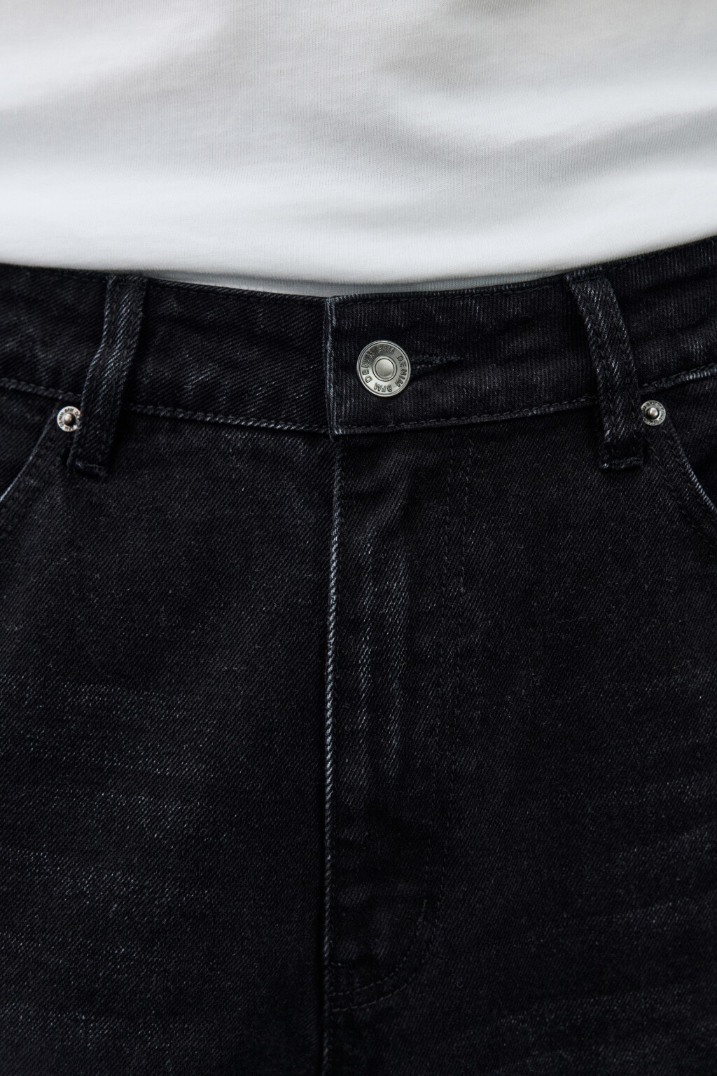 Джинсы skater fit широкие - цвет черный - 6