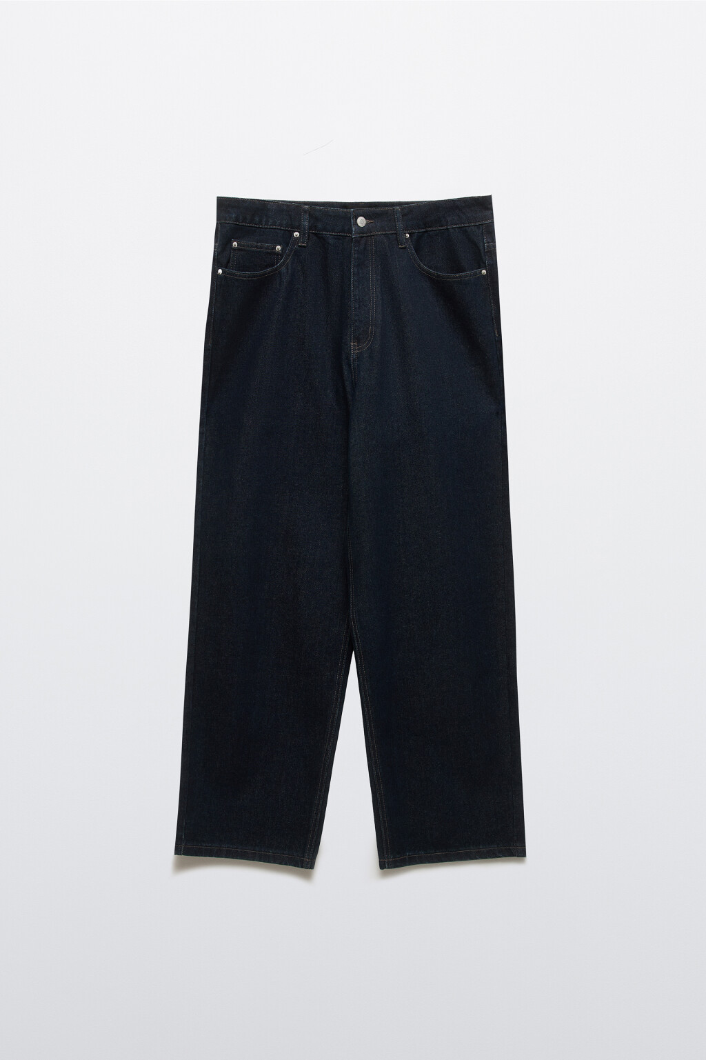 Джинсы skater fit широкие - цвет синий - 8