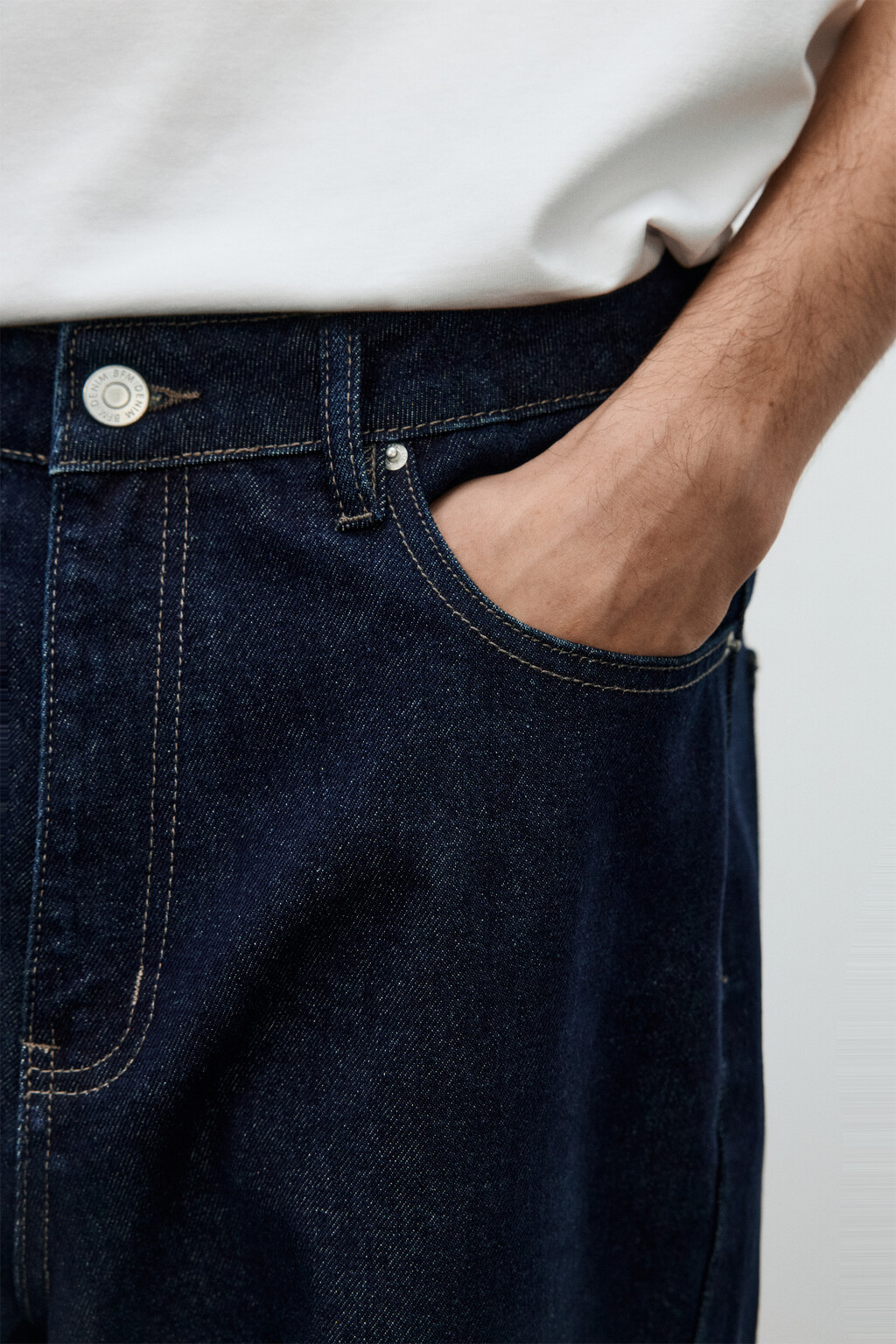 Джинсы skater fit широкие - цвет синий - 7