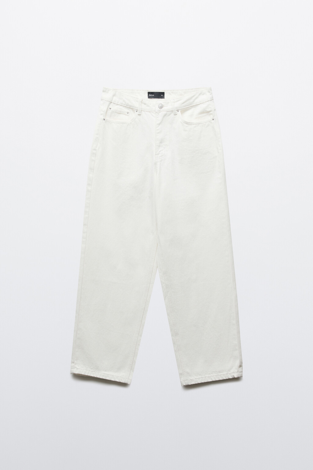 Джинсы baggy fit скейтерские со средней посадкой - цвет белый - 8