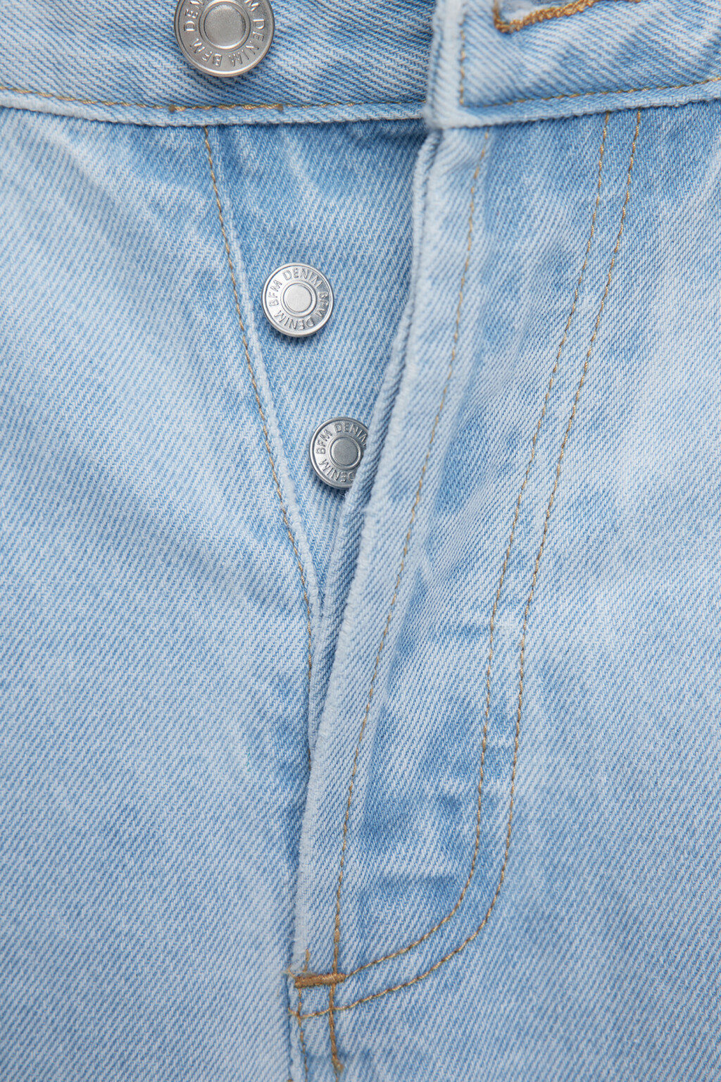 Джинсы slim зауженные со средней посадкой - цвет голубой - 7