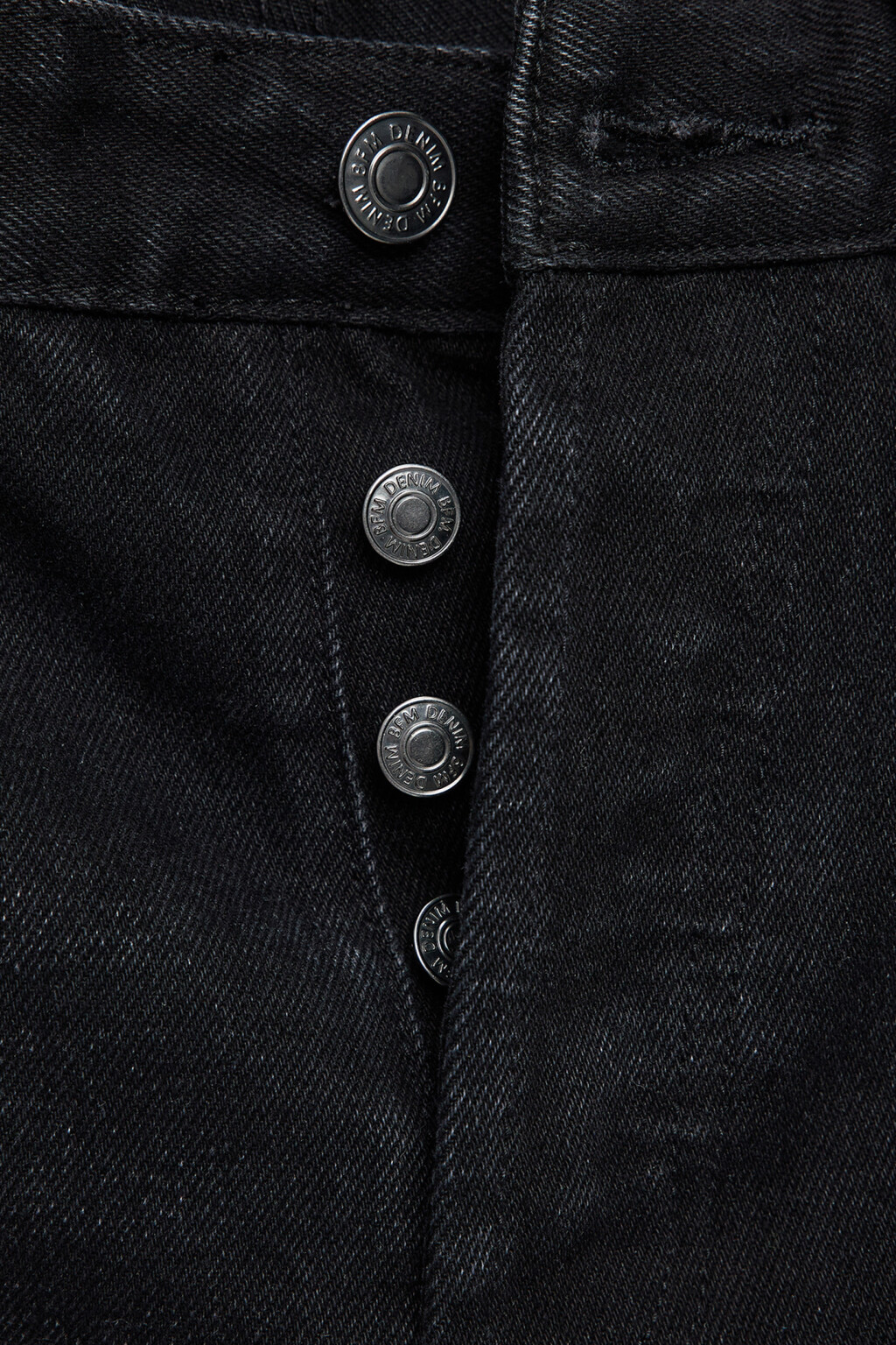 Джинсы slim зауженные со средней посадкой - цвет черный - 5