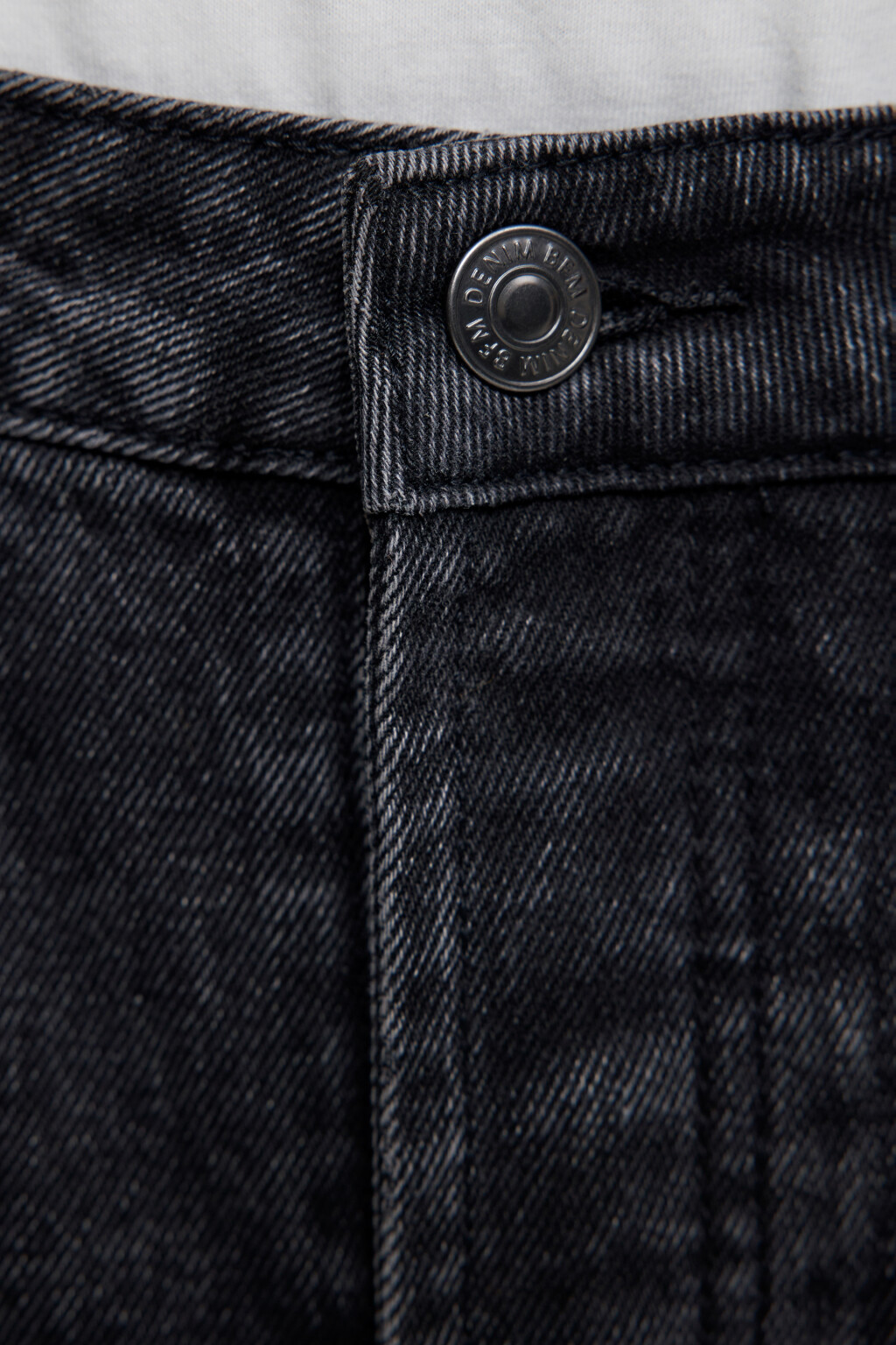 Джинсы slim зауженные укороченные со средней посадкой - цвет черный - 5