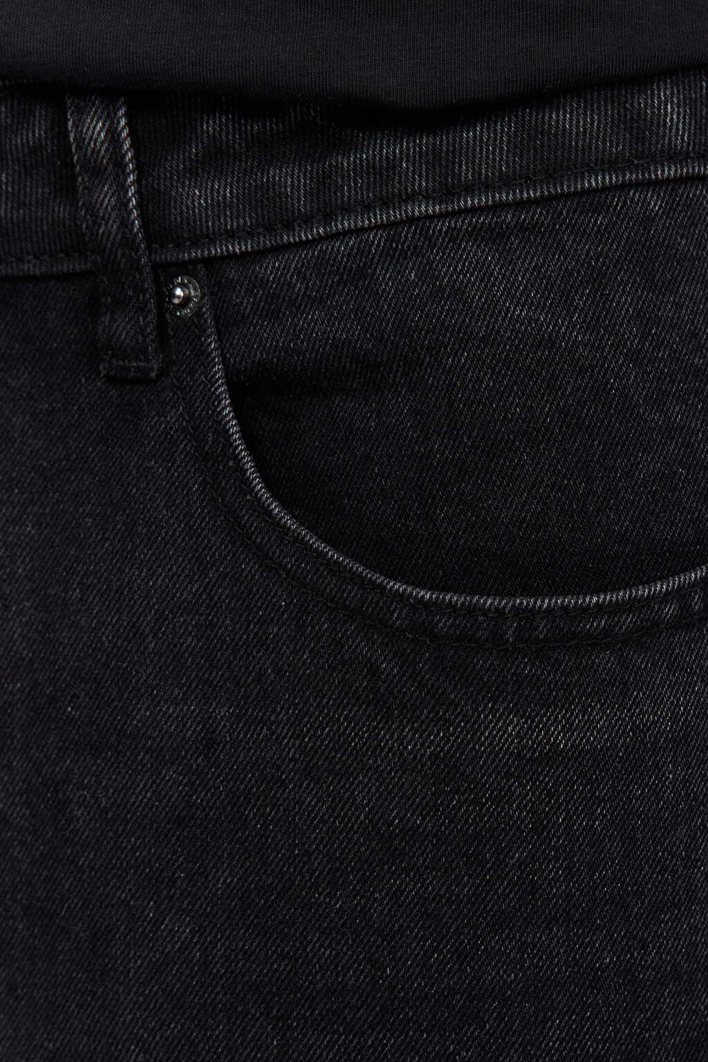 Джинсы slim fit зауженные укороченные - цвет серый - 8