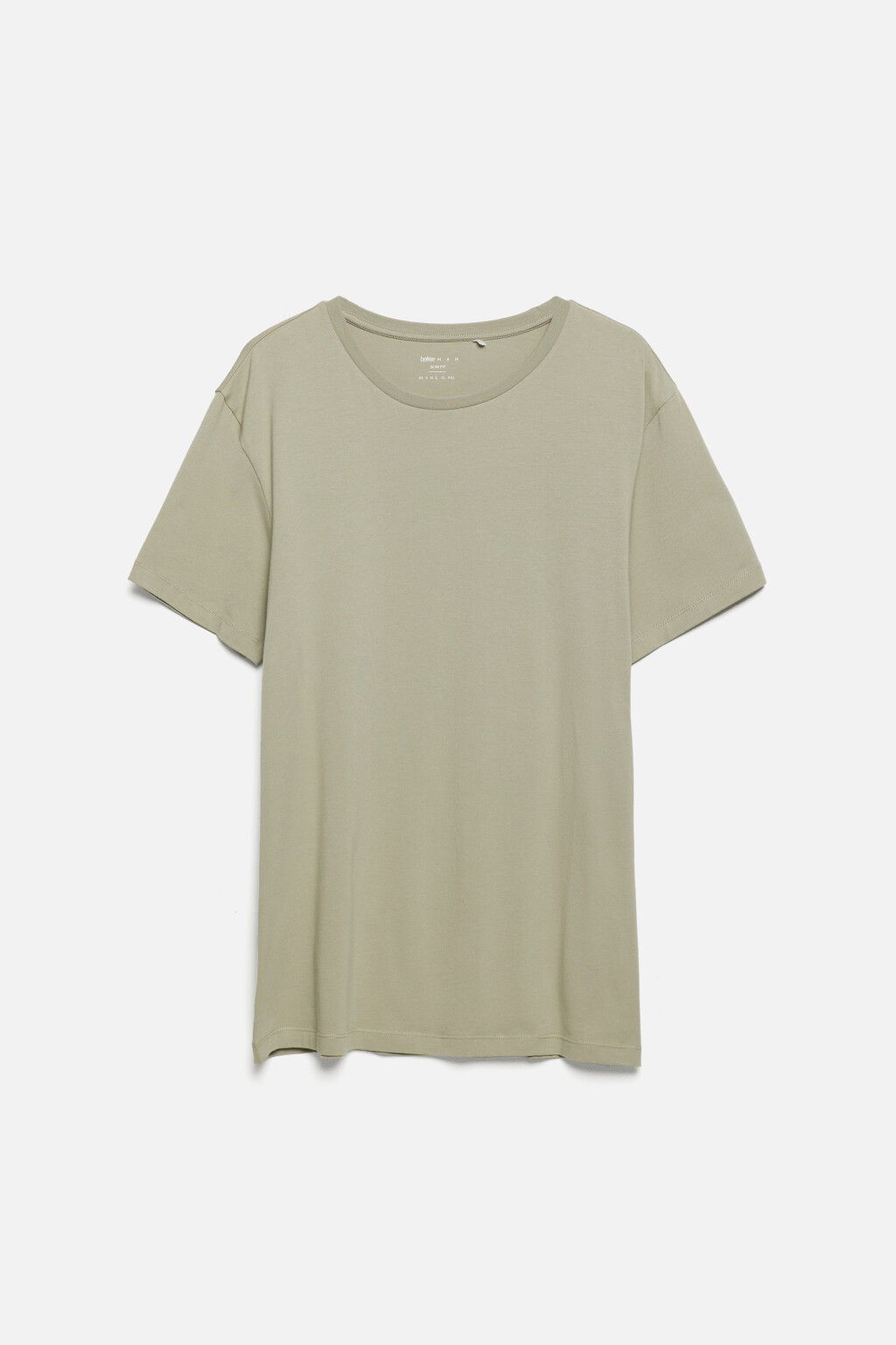 Футболка хлопковая в базовых цветах - цвет зеленый - 8