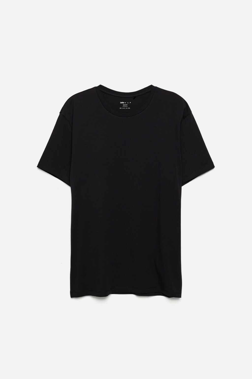 Футболка хлопковая в базовых цветах - цвет черный - 7