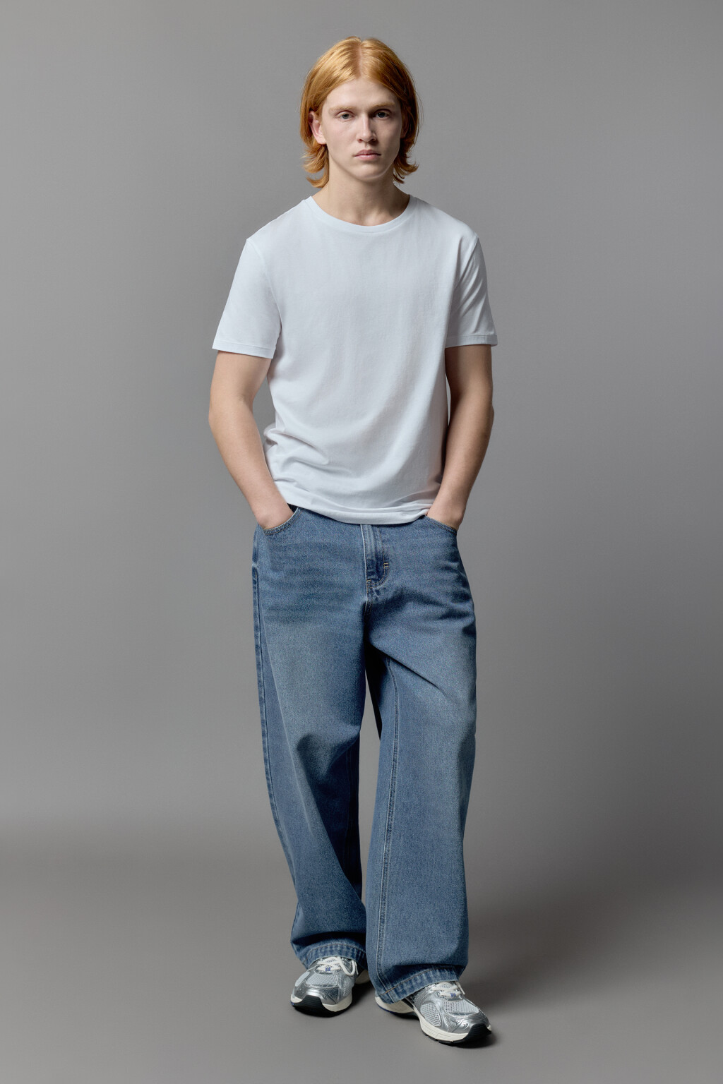 Футболка хлопковая облегающая - цвет белый - 6