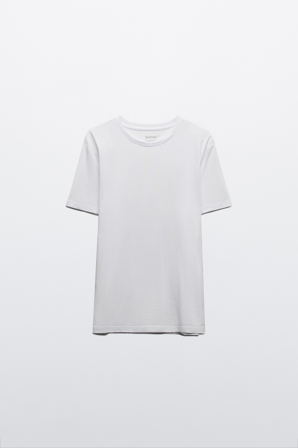 Футболка облегающая базовая - цвет белый - 7