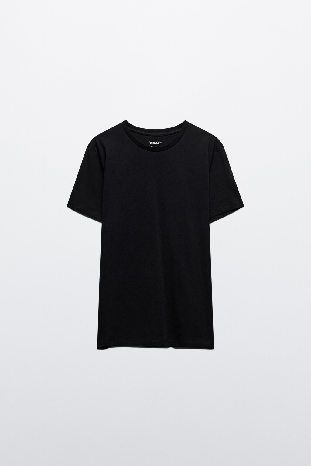 Футболка облегающая базовая - цвет черный - 7