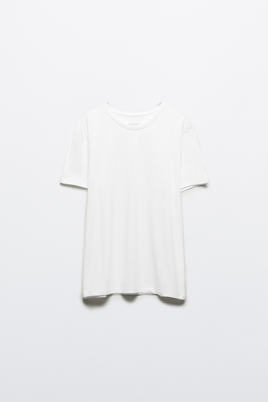 Футболка облегающая базовая - цвет белый - 7