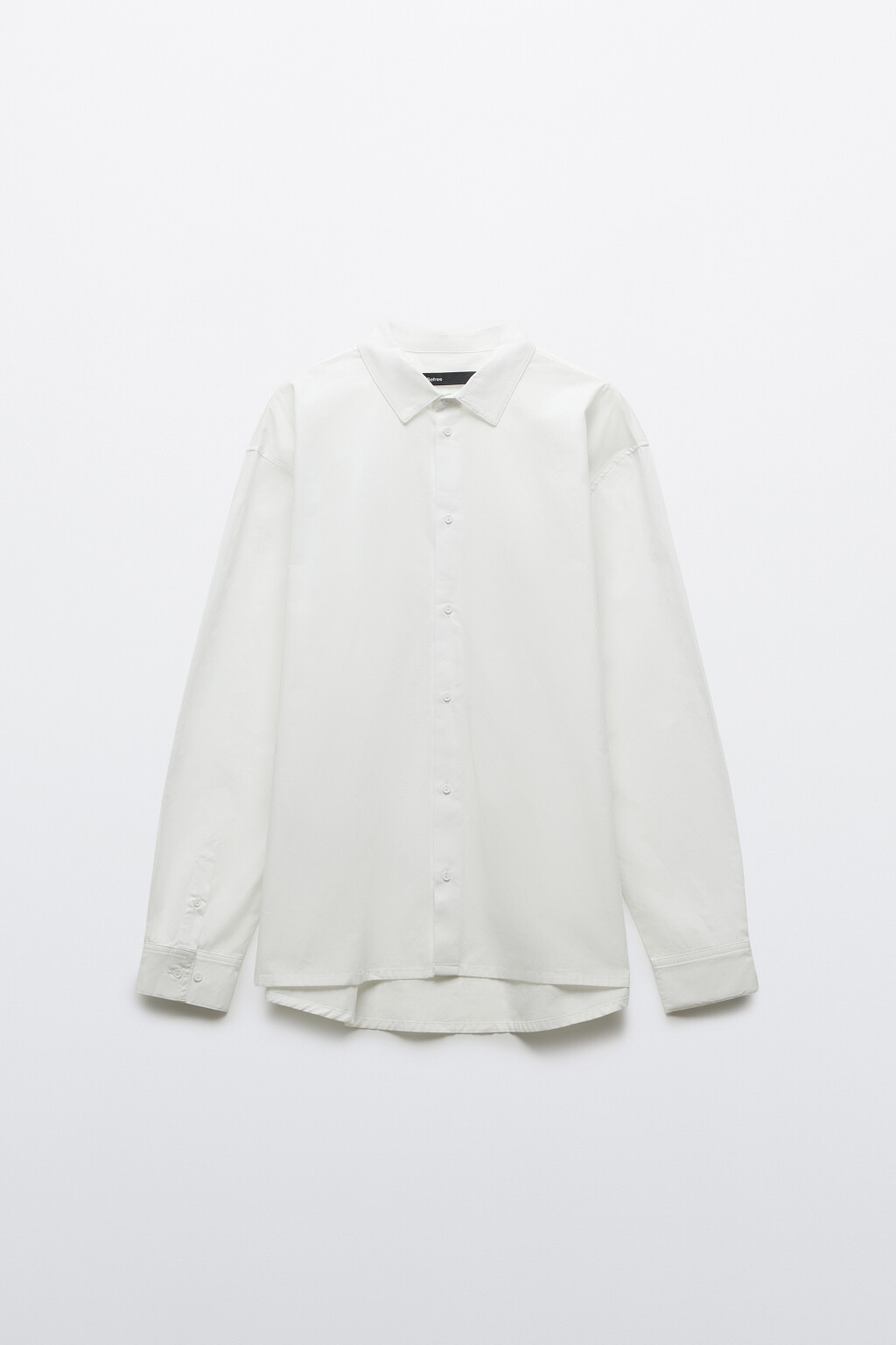 Рубашка классическая хлопковая - цвет белый - 7