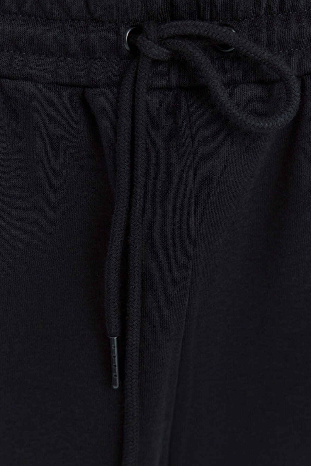 Брюки-джоггеры трикотажные без утепления - цвет черный - 6