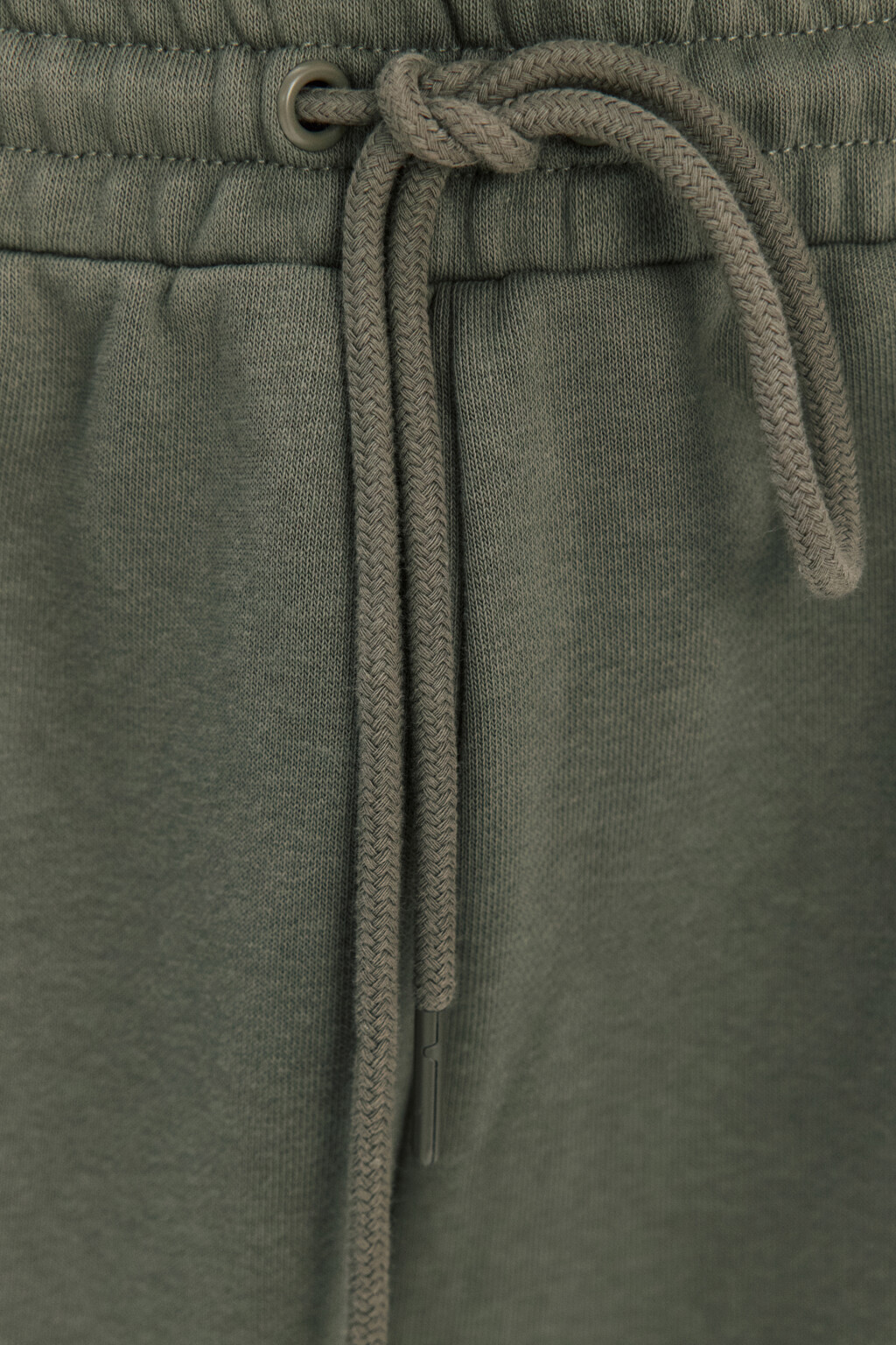 Брюки-джоггеры трикотажные без утепления - цвет зеленый - 6